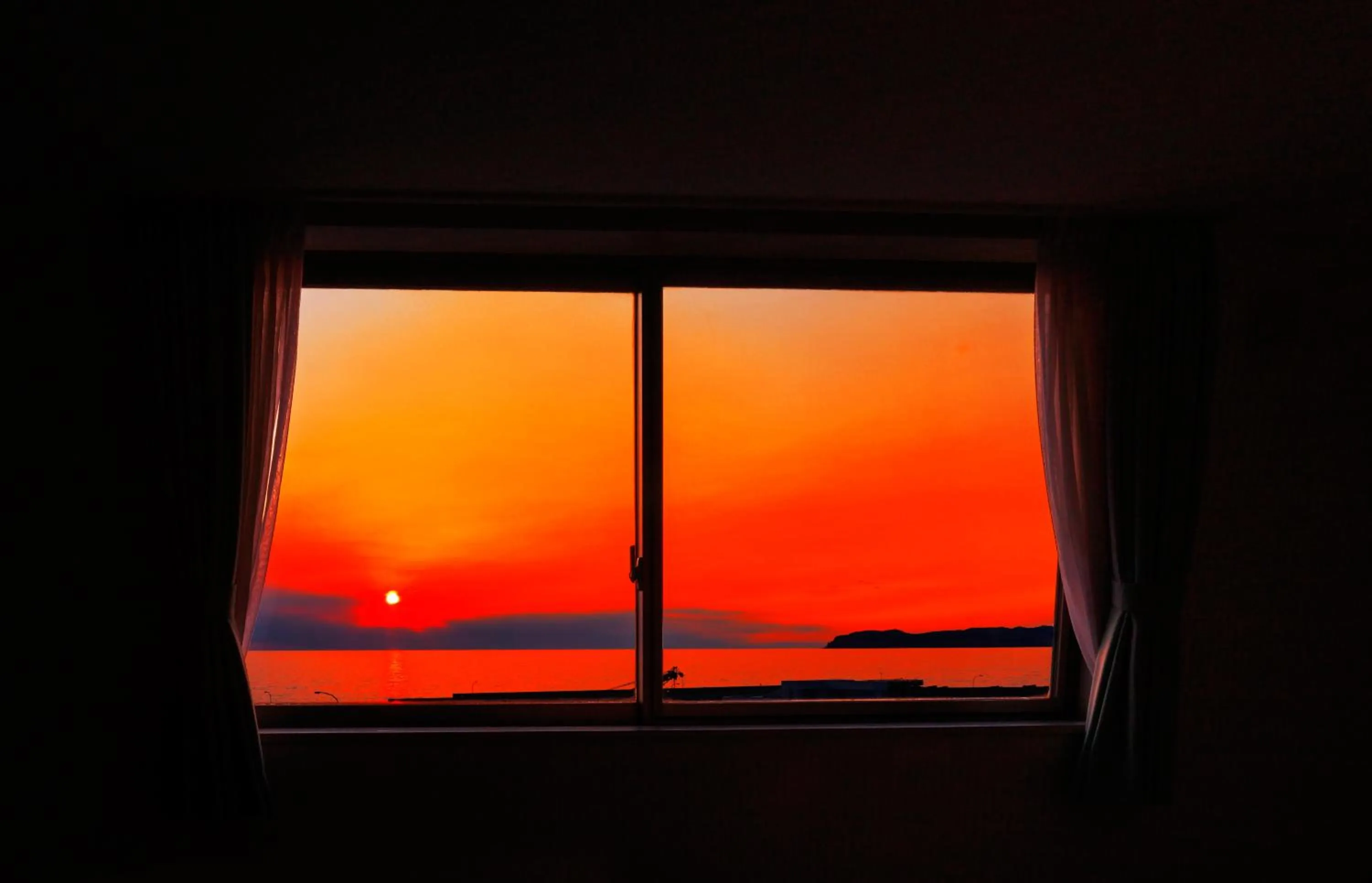 Sea view in Island Inn Rishiri