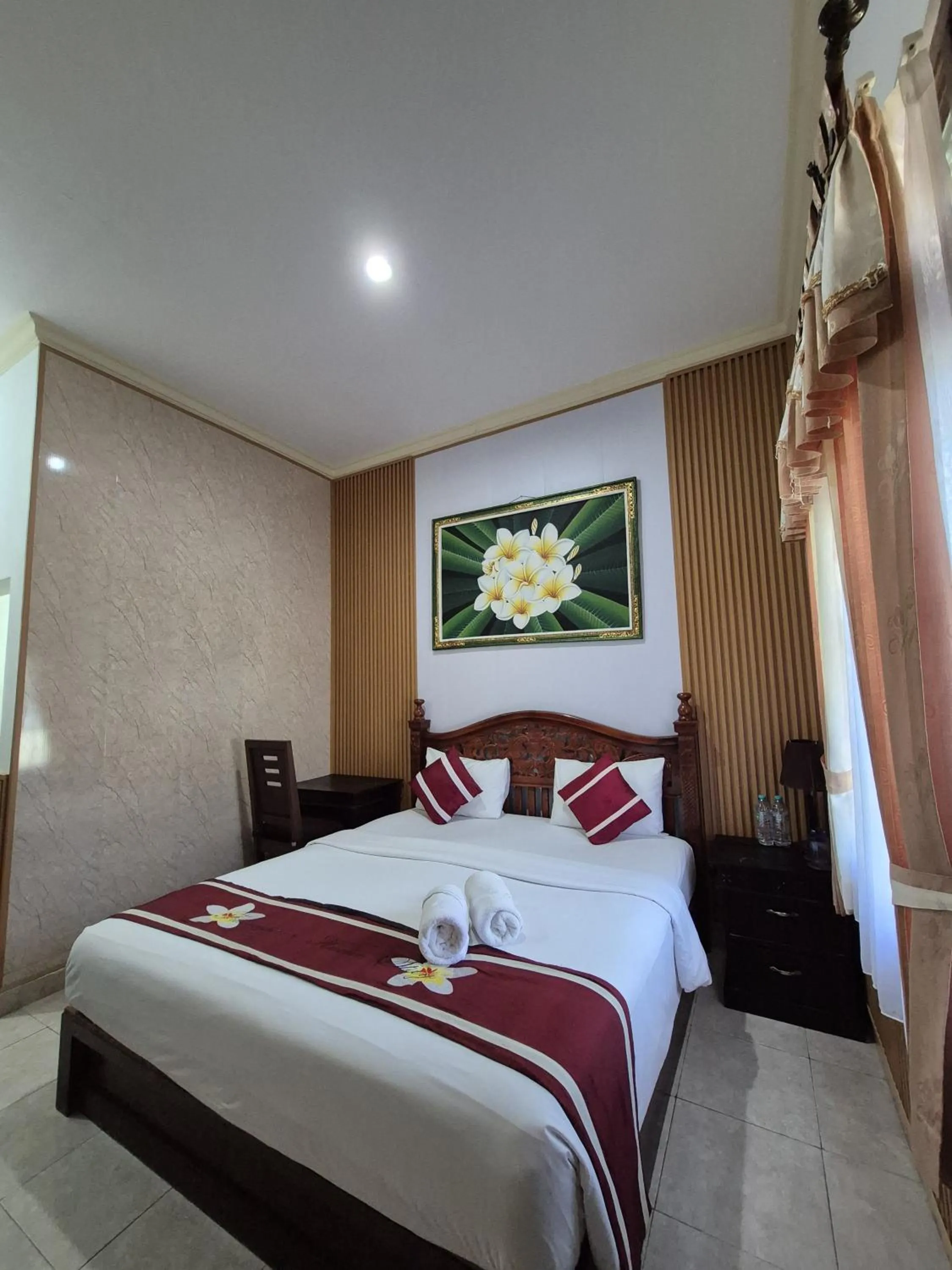 Bed in Frangipani Homestay