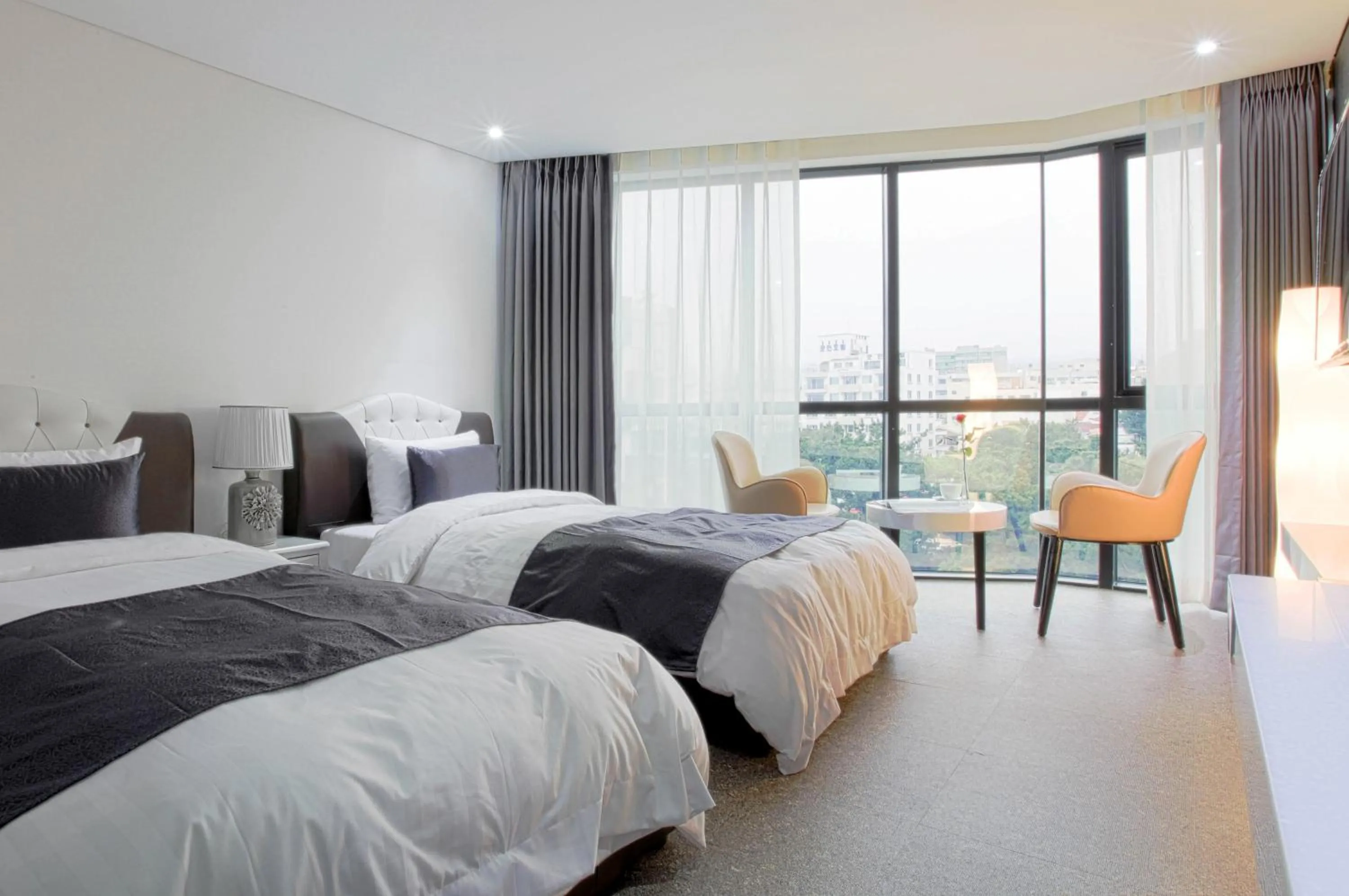 Bedroom in Eins Hotel