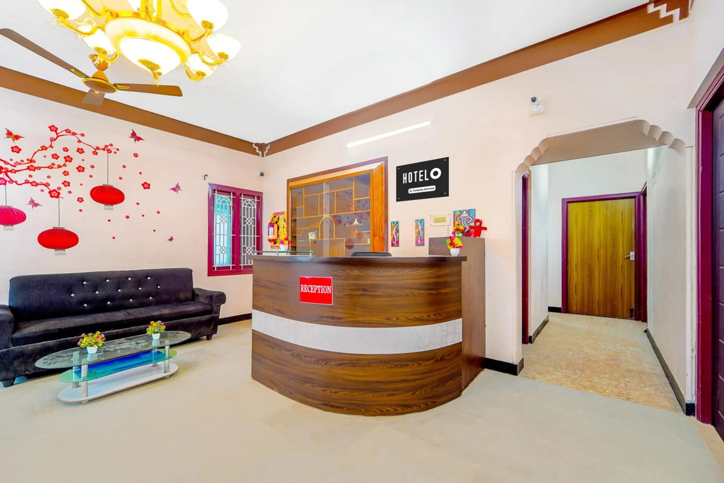 Lobby or reception in Super Hotel O Ganapathy Athipalayam Pirivu Road
