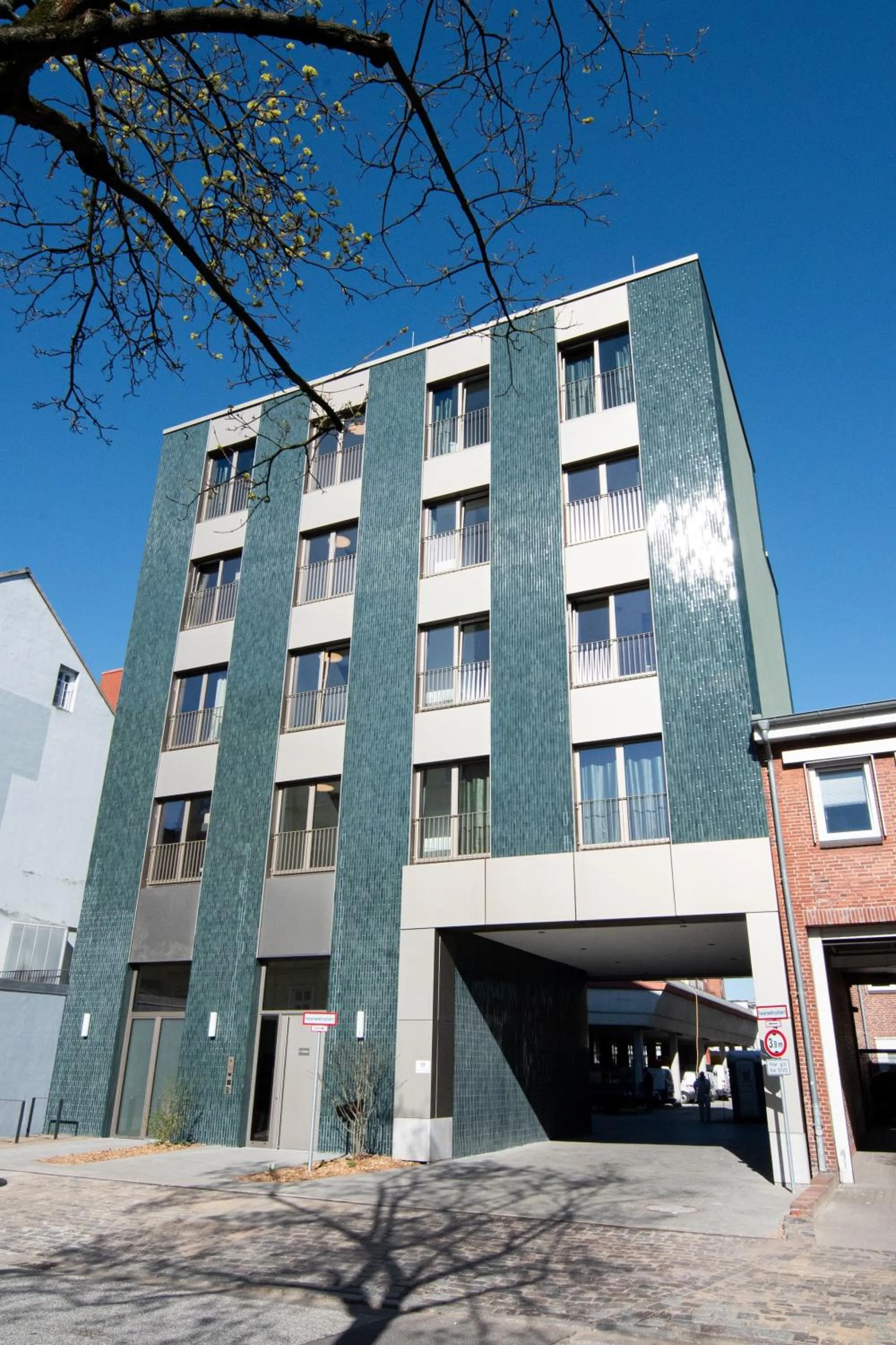 Property building in Homaris Apartments Winterhude
