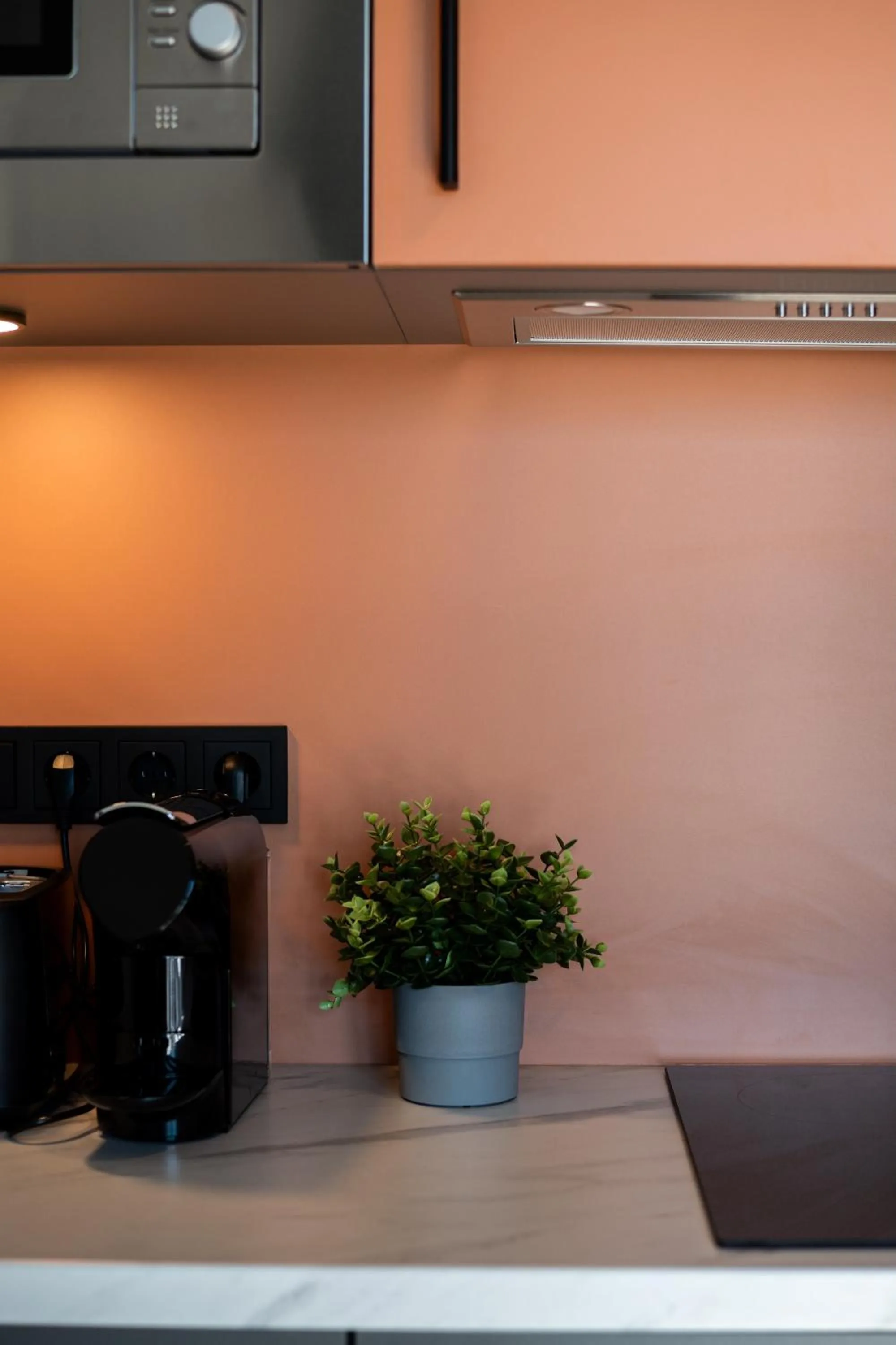 Coffee/tea facilities in Homaris Apartments Winterhude