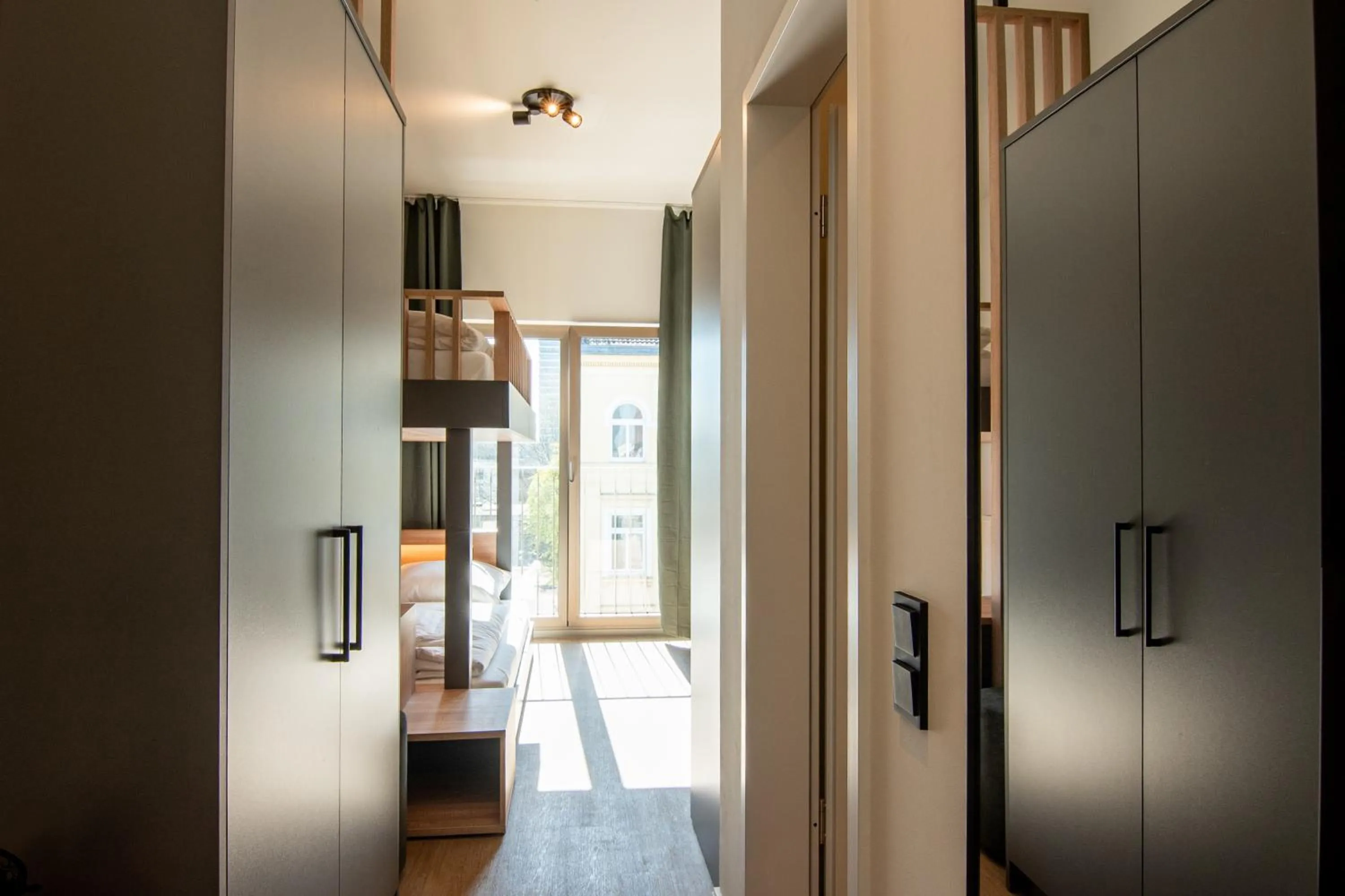 bunk bed in Homaris Apartments Winterhude