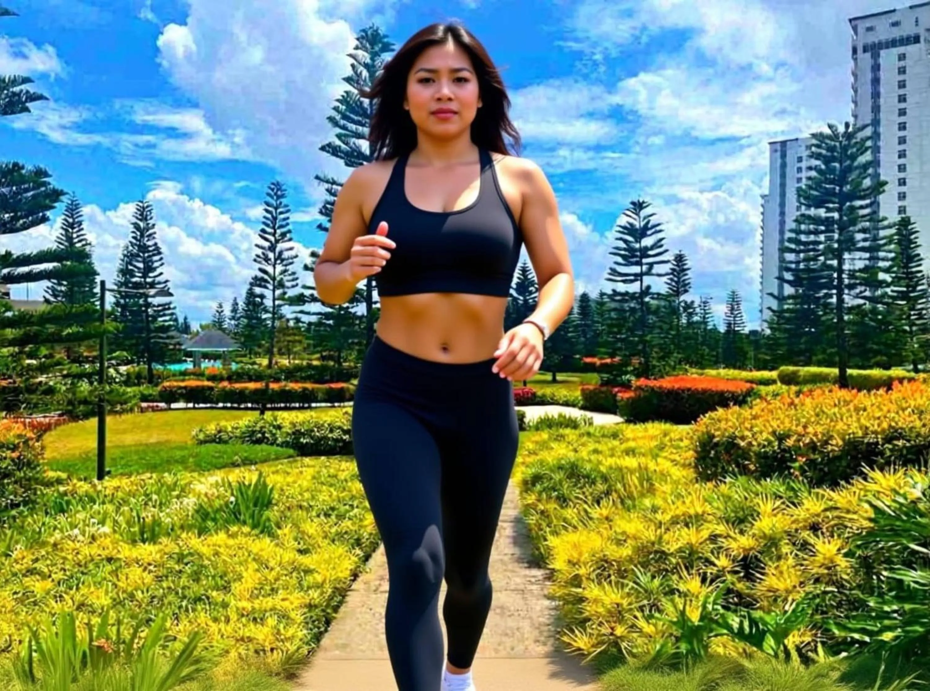 Garden view in Blowing in the Wind - Lake View Apartments