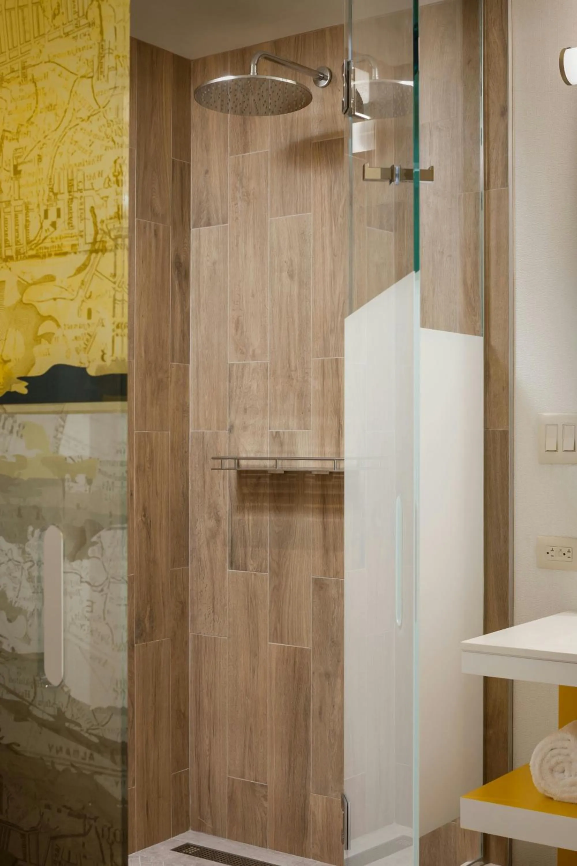 Bathroom in The Envoy Hotel, Autograph Collection