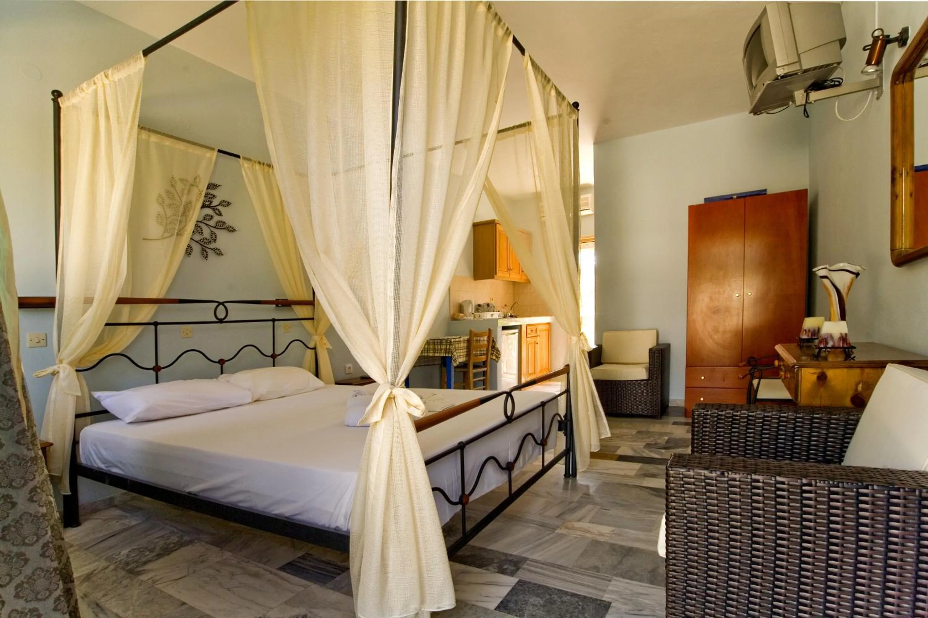 Bed in Studio Filoxenia