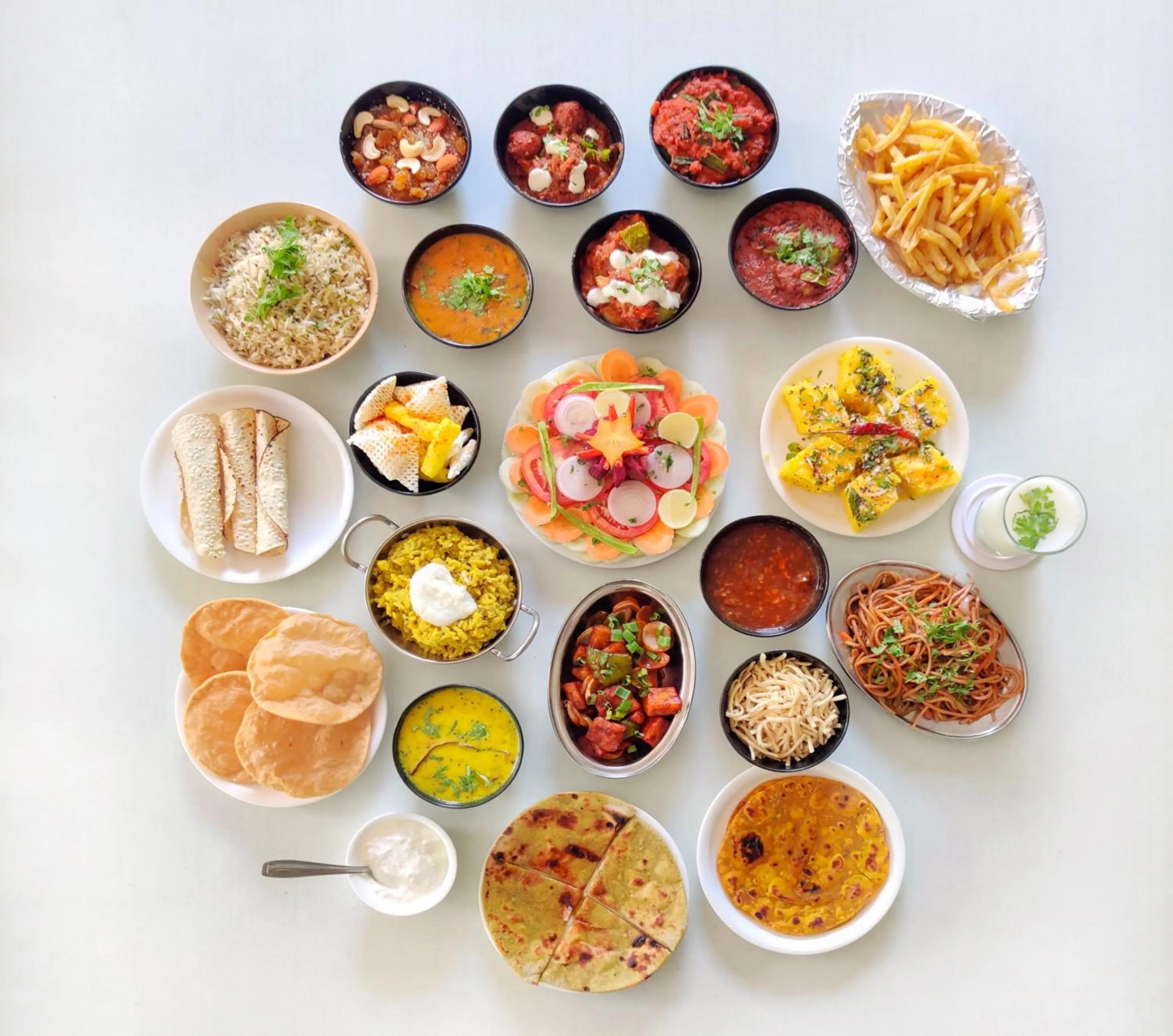 Food and drinks in Anil Farms Gir Jungle Resort