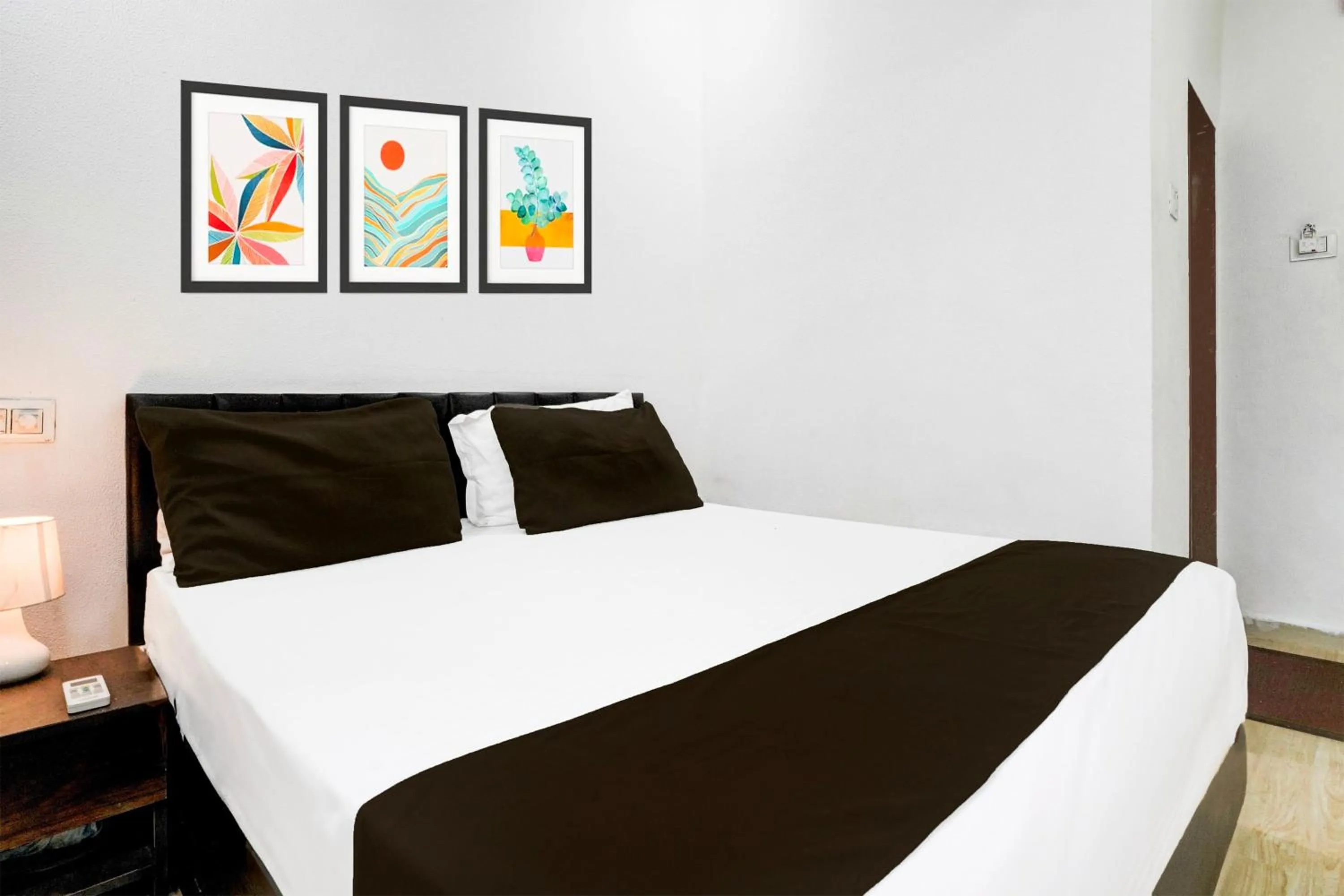 Bedroom, Bed in Hotel O VIP Road Formerly Hotel Lotus