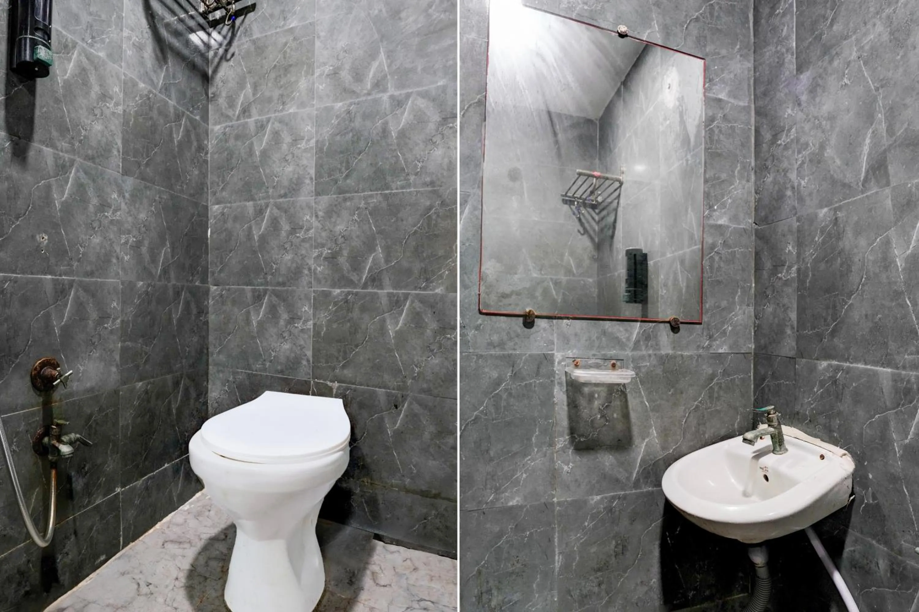 Bathroom in Hotel O VIP Road Formerly Hotel Lotus