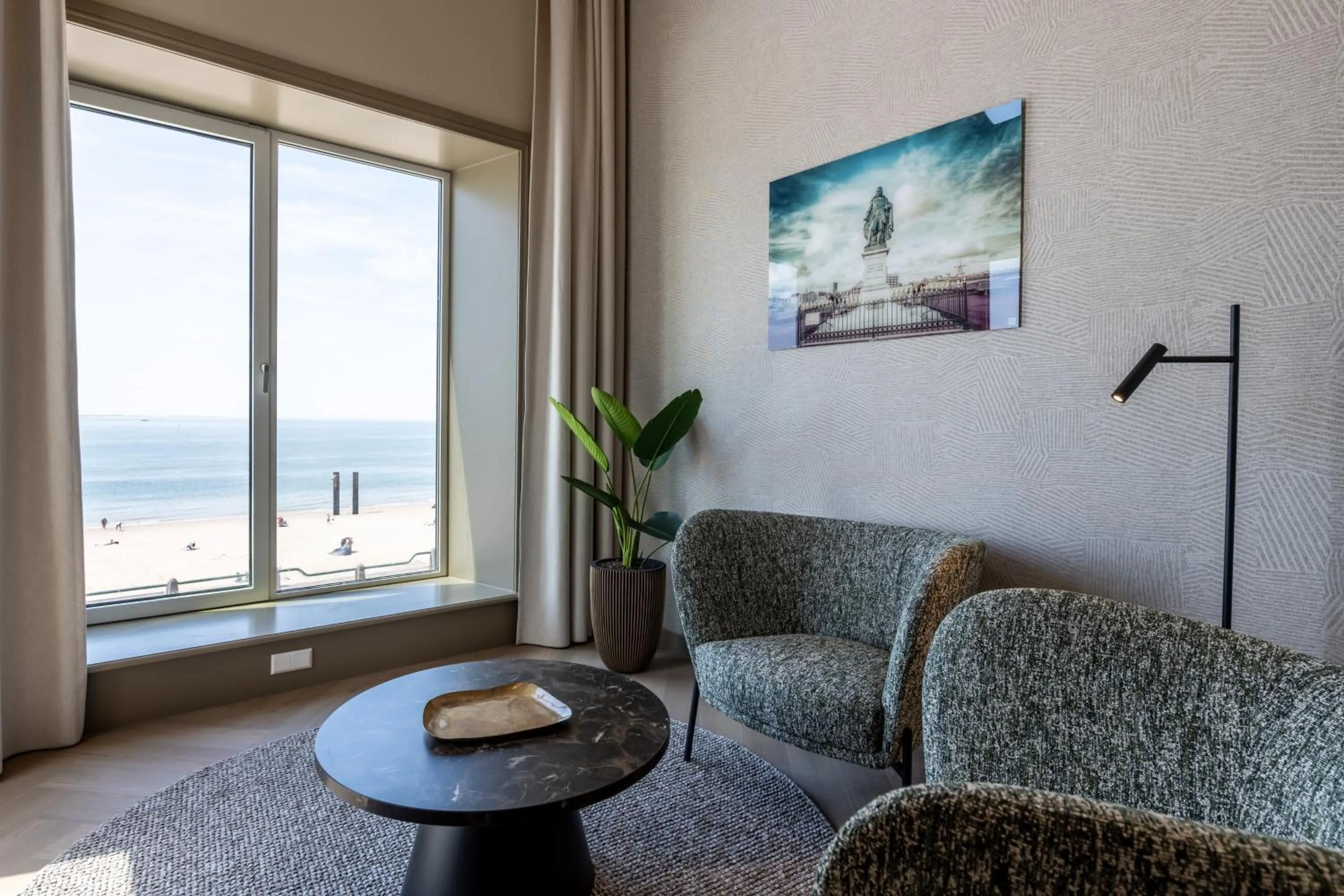 Seating area in Hotel De Zeevaartschool