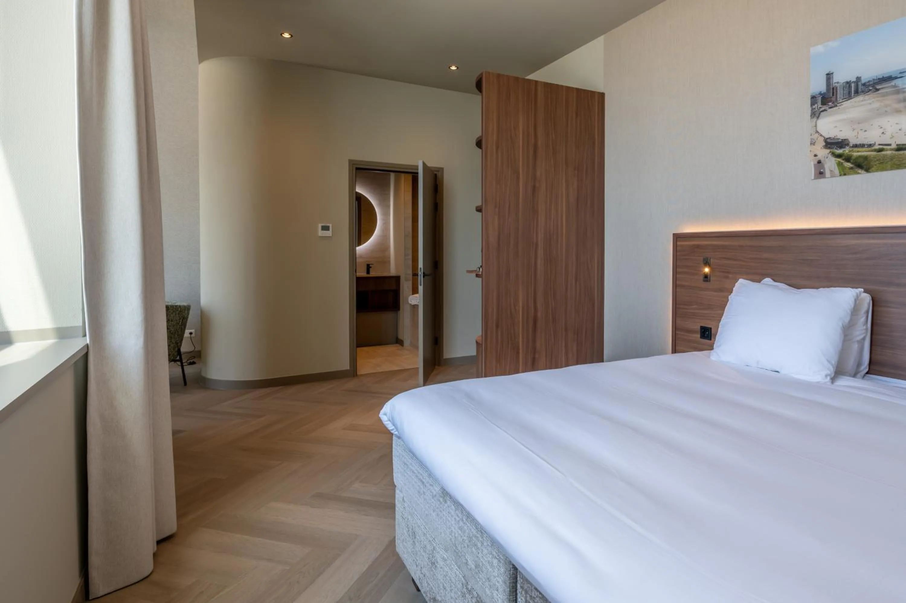 Bedroom, Bed in Hotel De Zeevaartschool