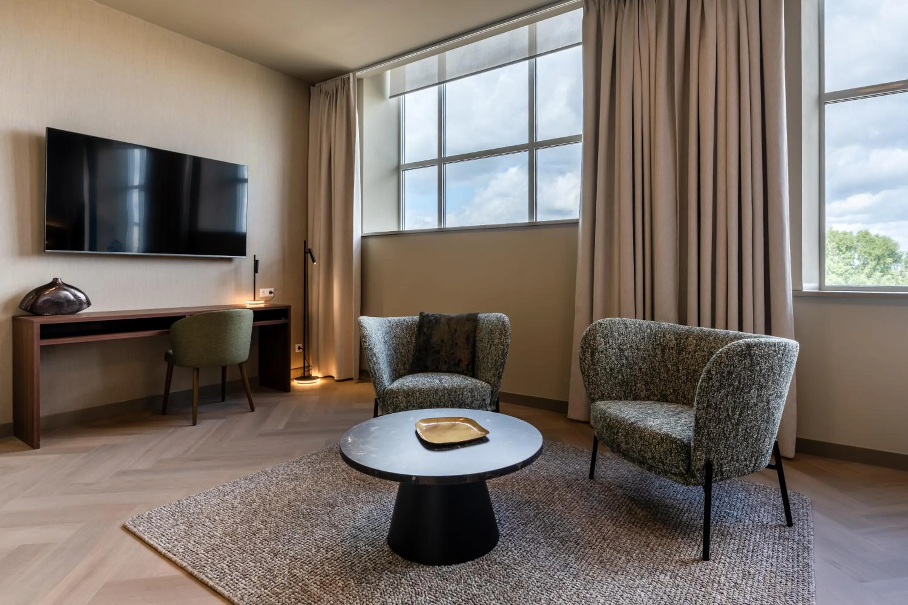 Seating area in Hotel De Zeevaartschool