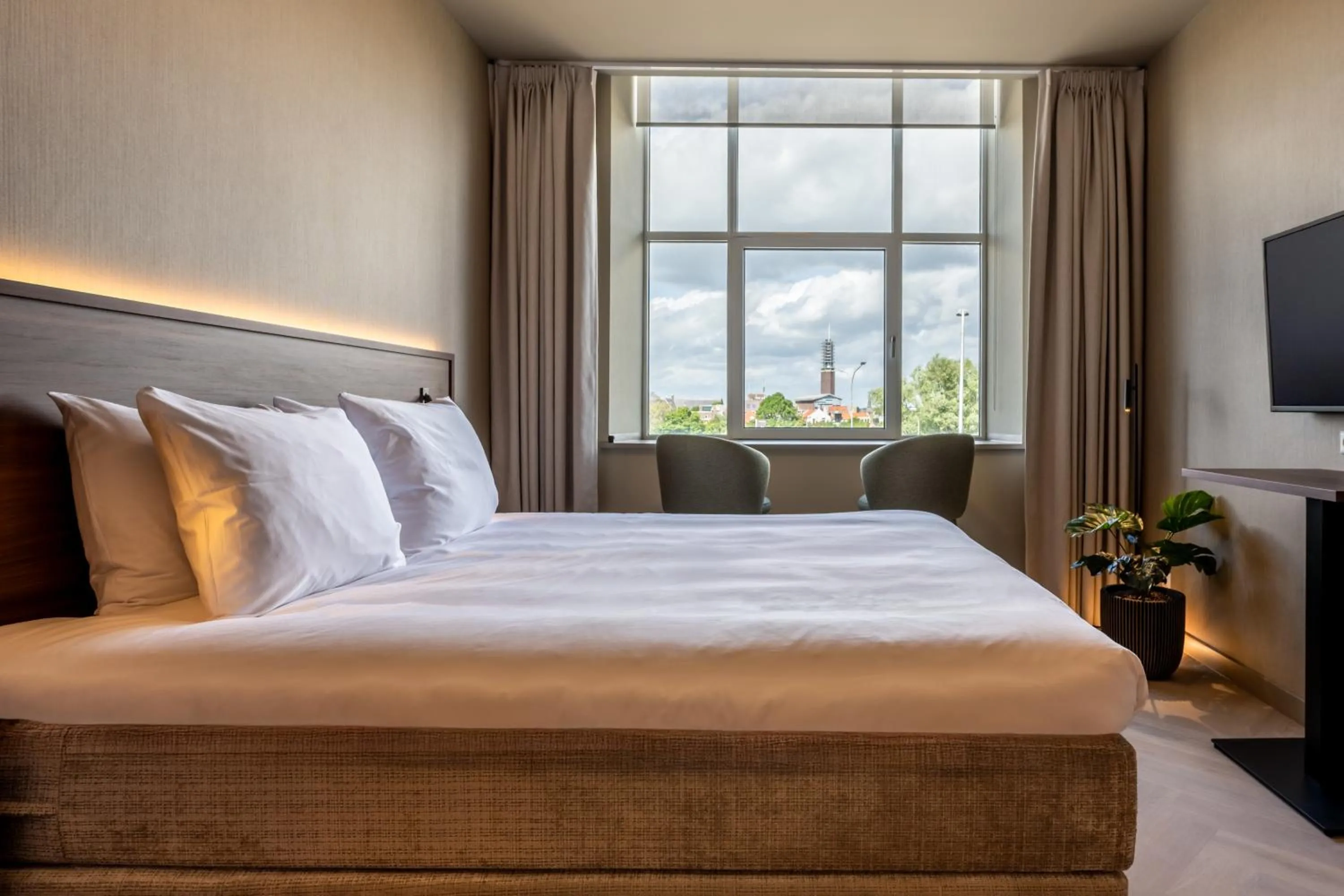 Bedroom, Bed in Hotel De Zeevaartschool