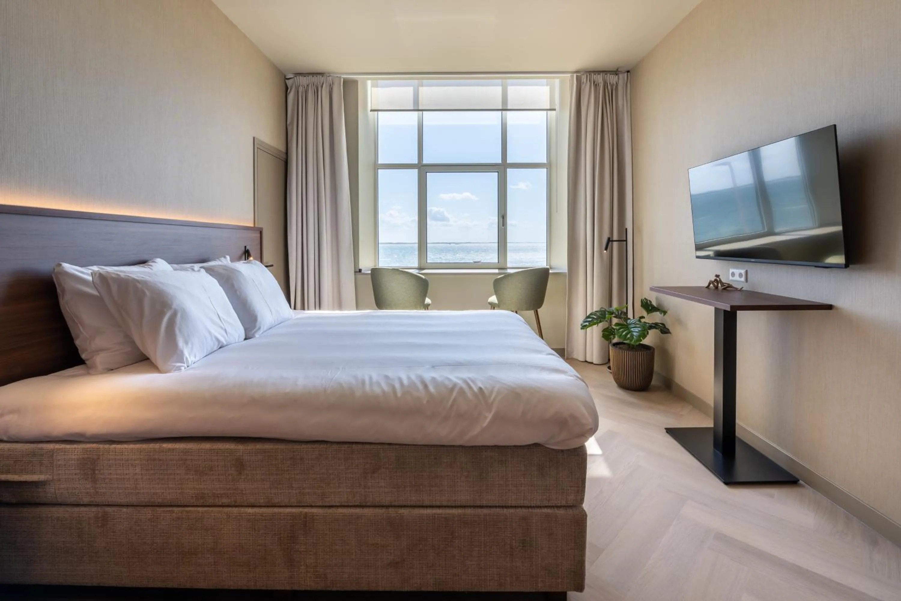 TV and multimedia, Bed in Hotel De Zeevaartschool