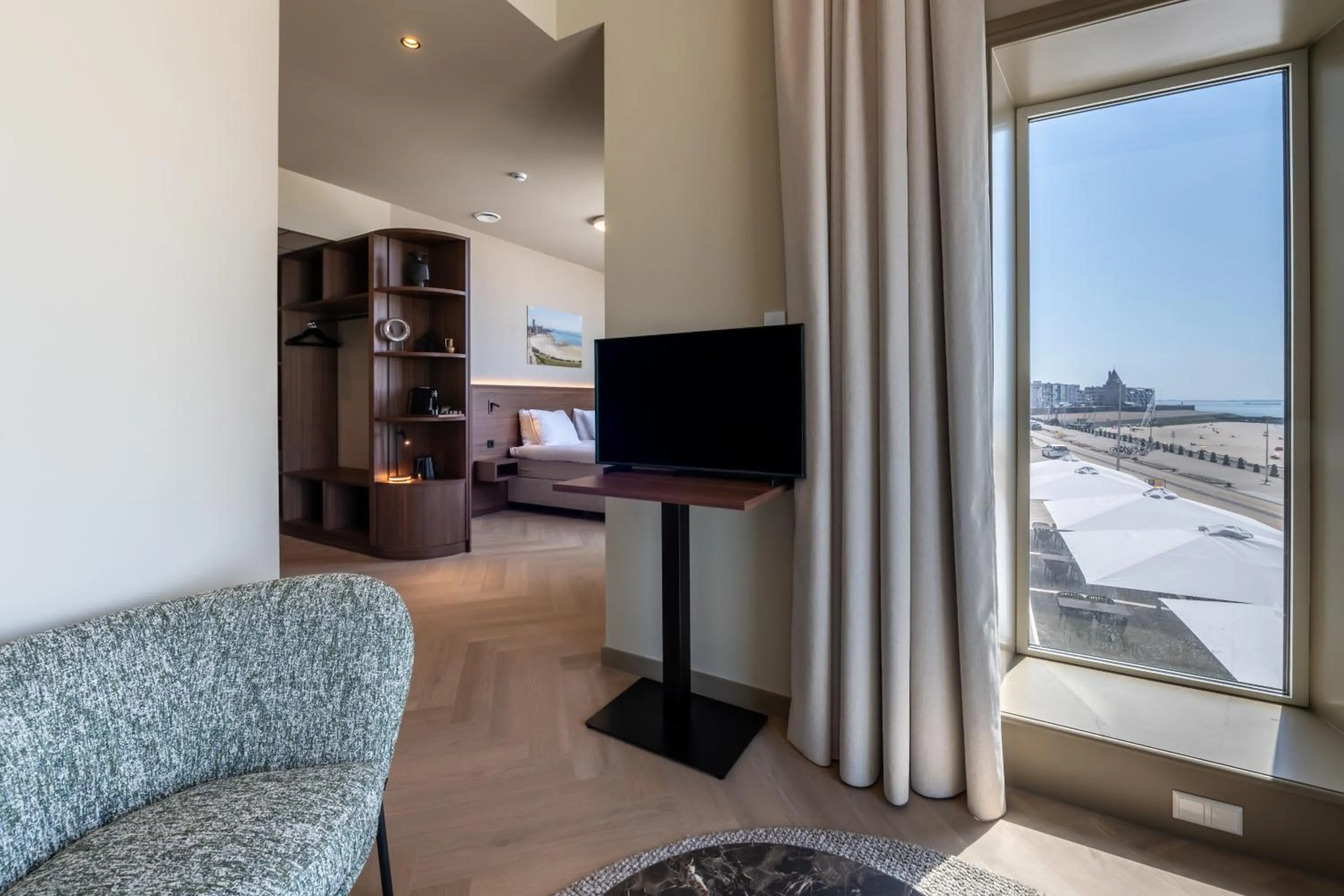 Seating area in Hotel De Zeevaartschool