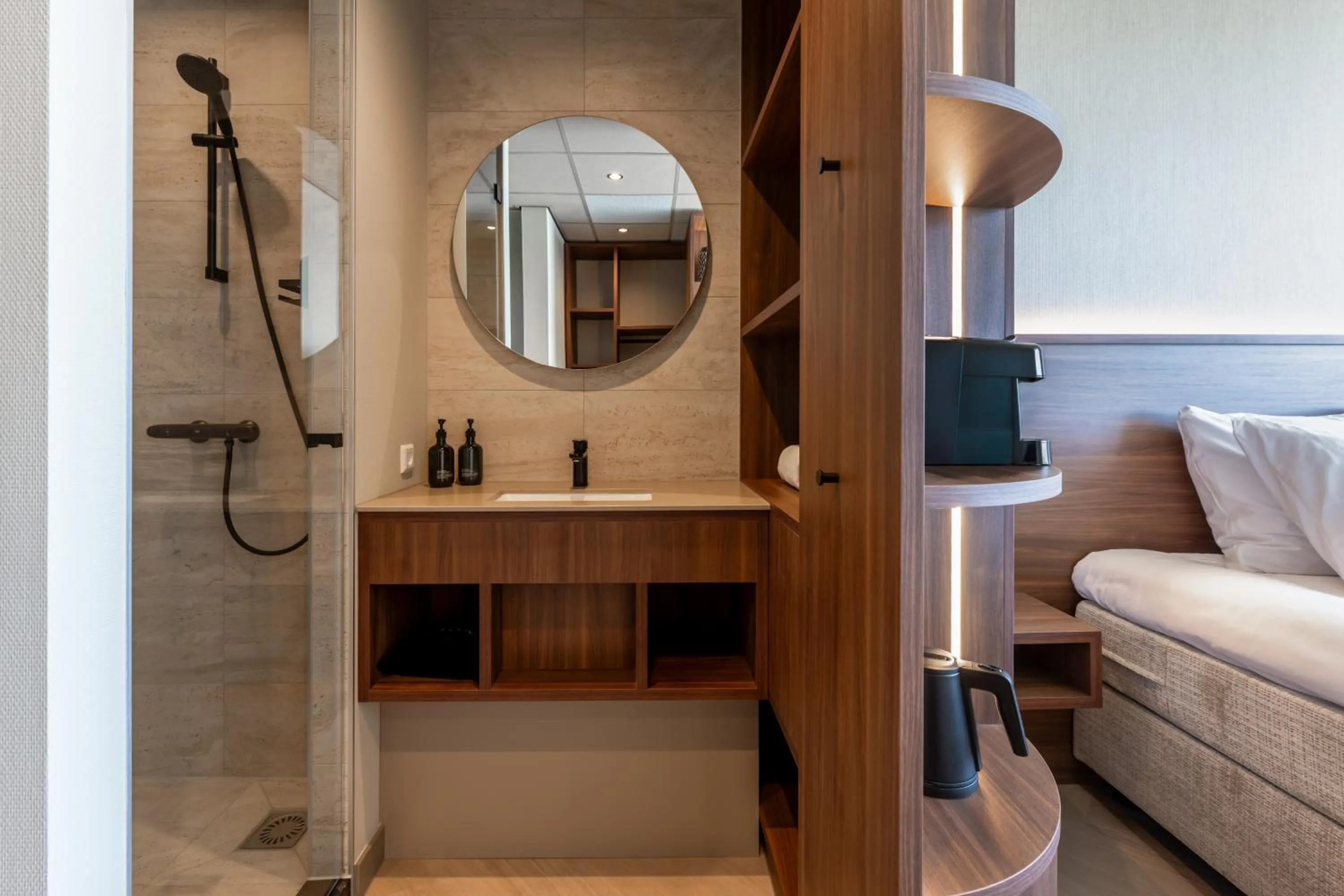 Shower in Hotel De Zeevaartschool