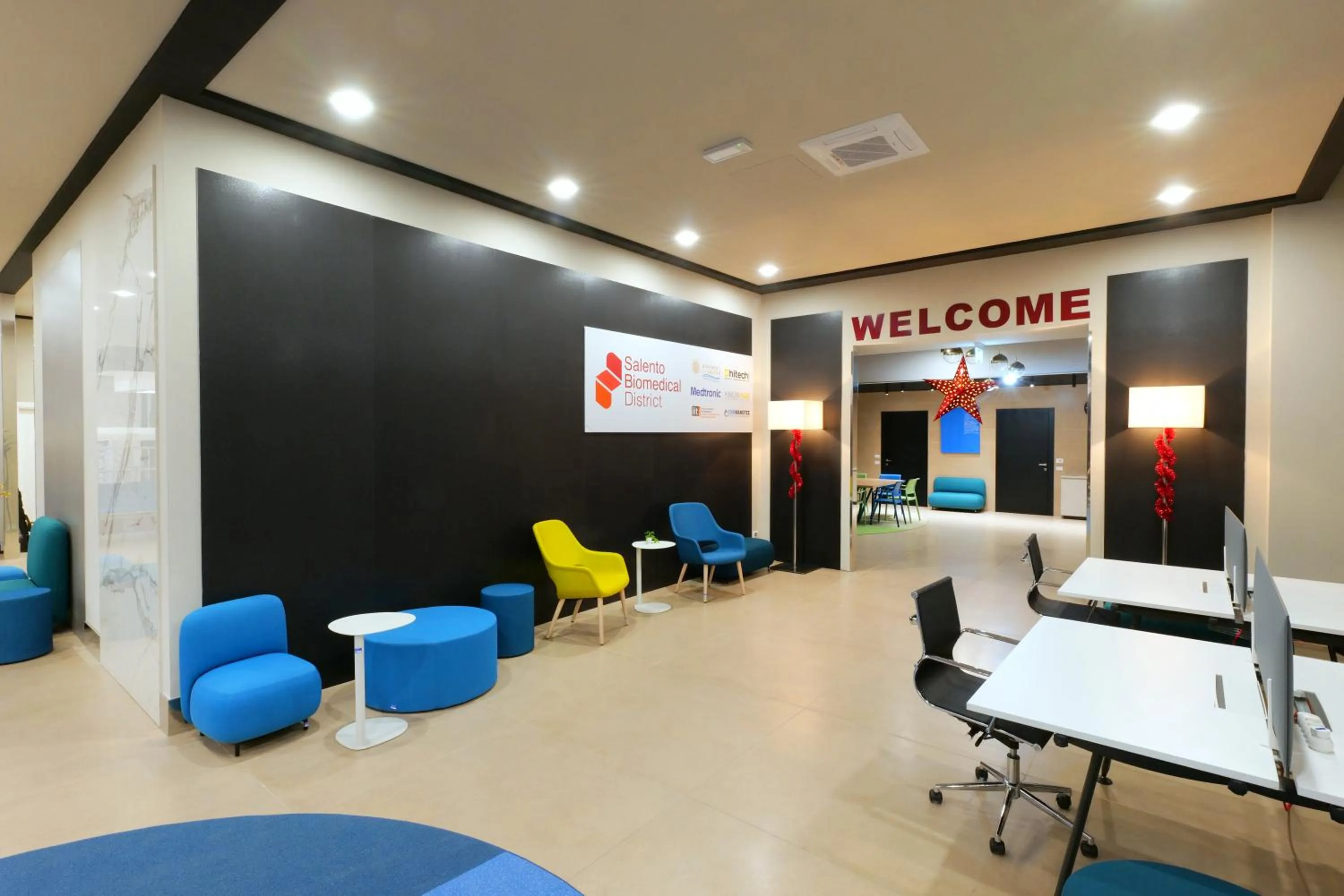 Seating area in LHI Healthy Hotel Lecce