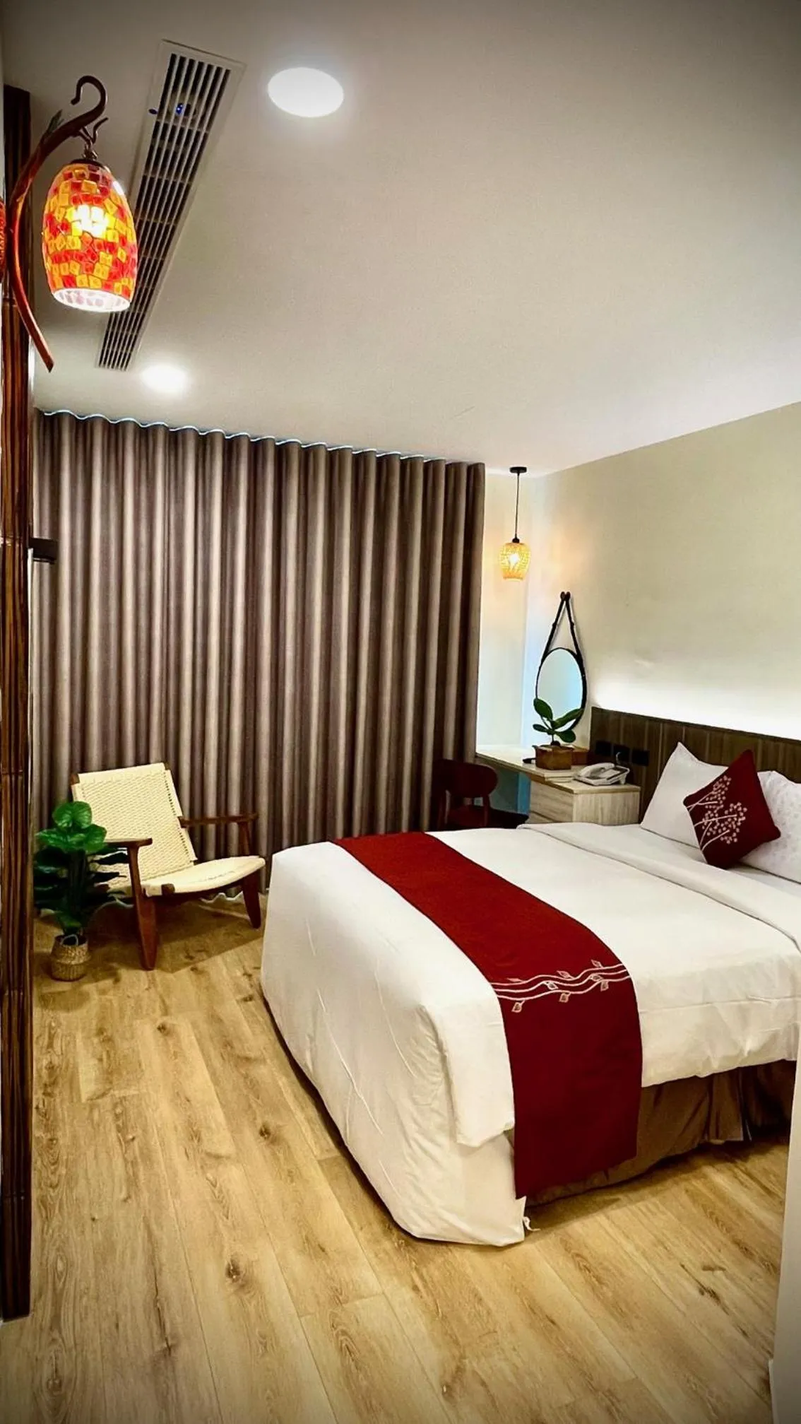 Bed in 海的墾丁旅店 Ocean KT Inn