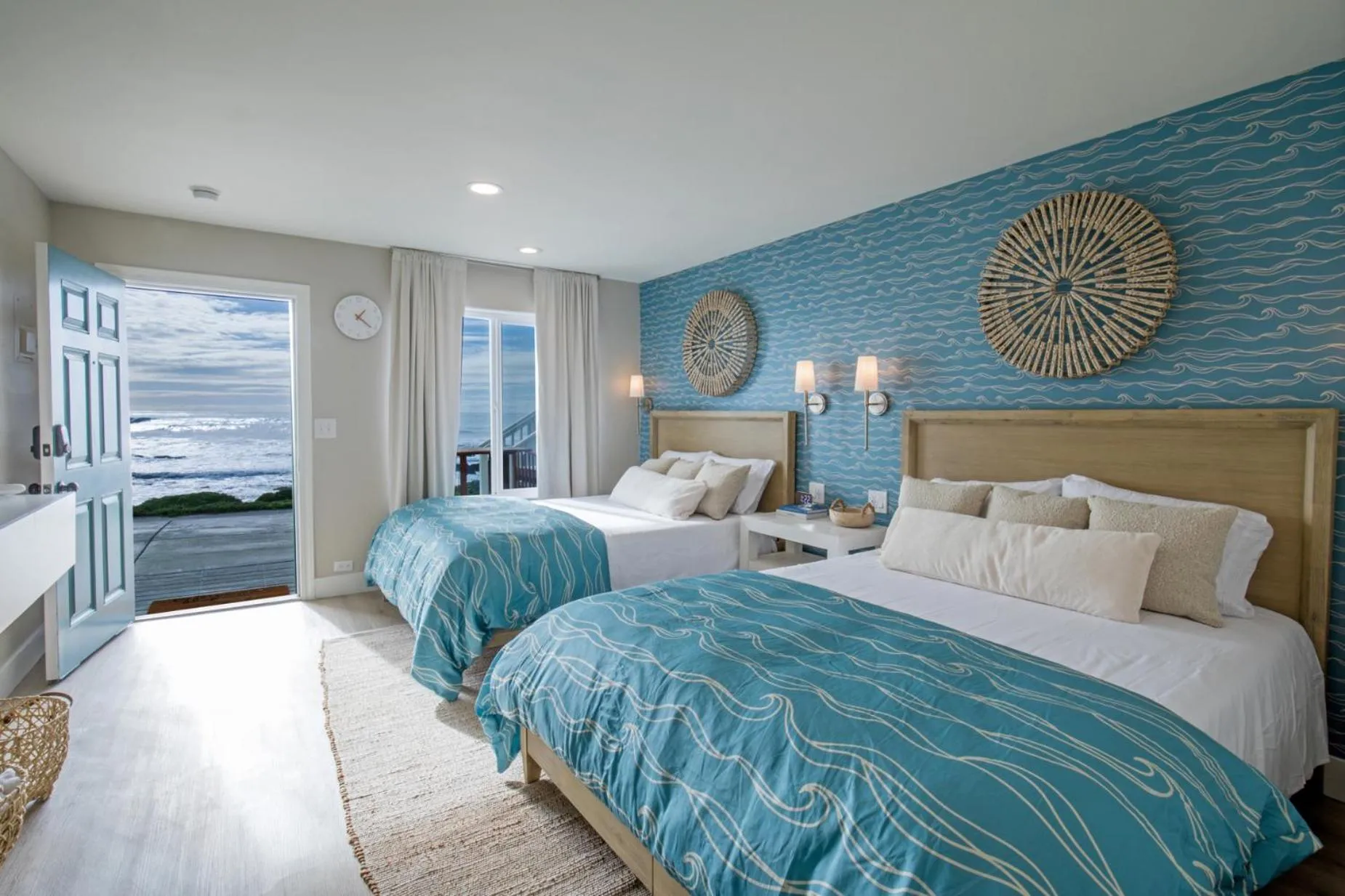 Bed in Black Sands Inn