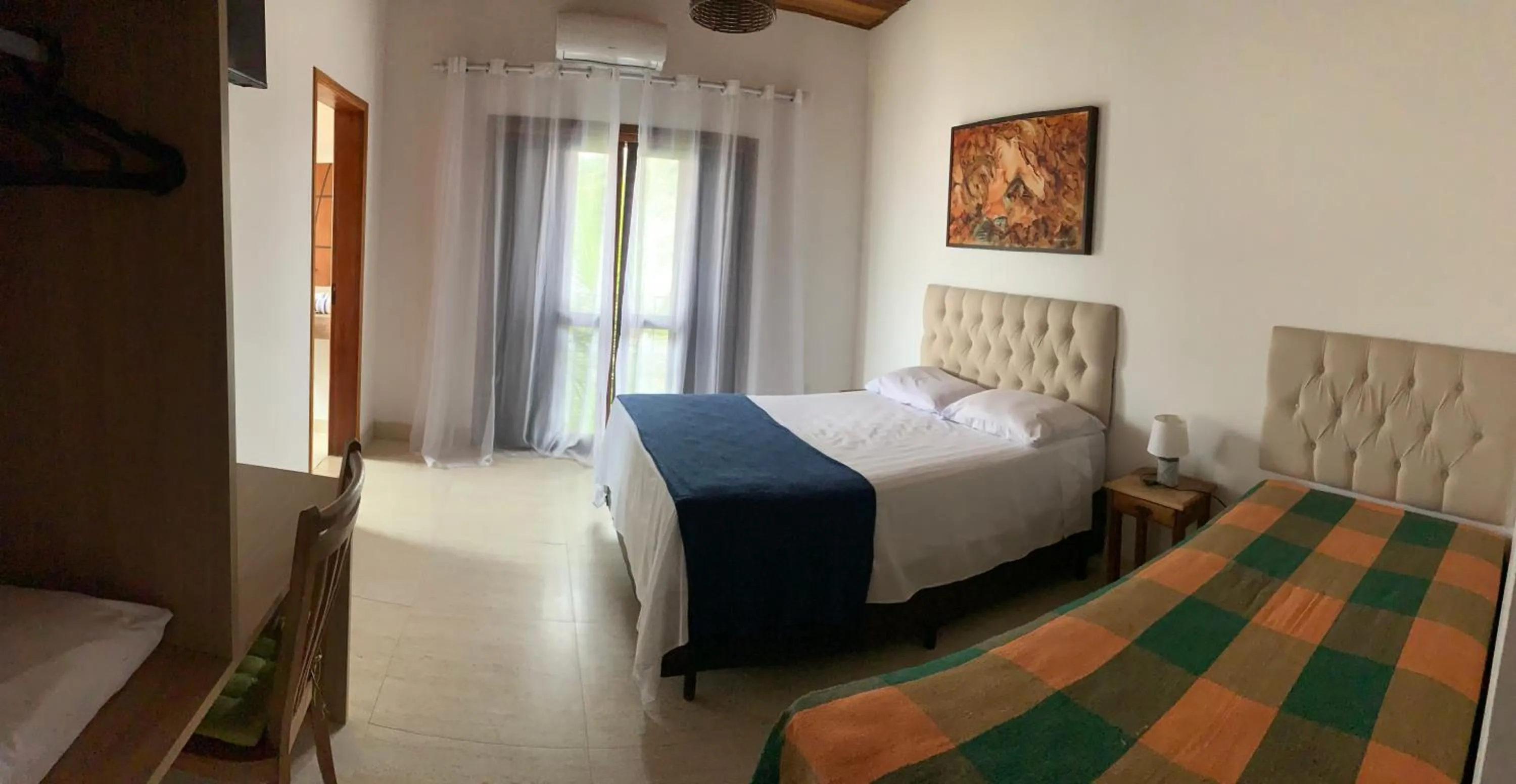 Bed in Mar Egeu Arte & Pouso