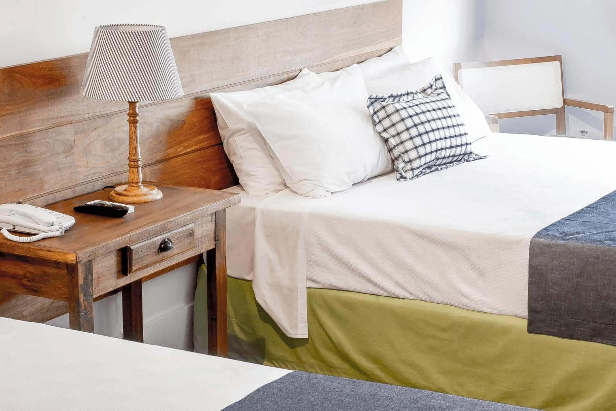 Bedroom, Bed in Hotel Resort e Golfe Clube dos 500