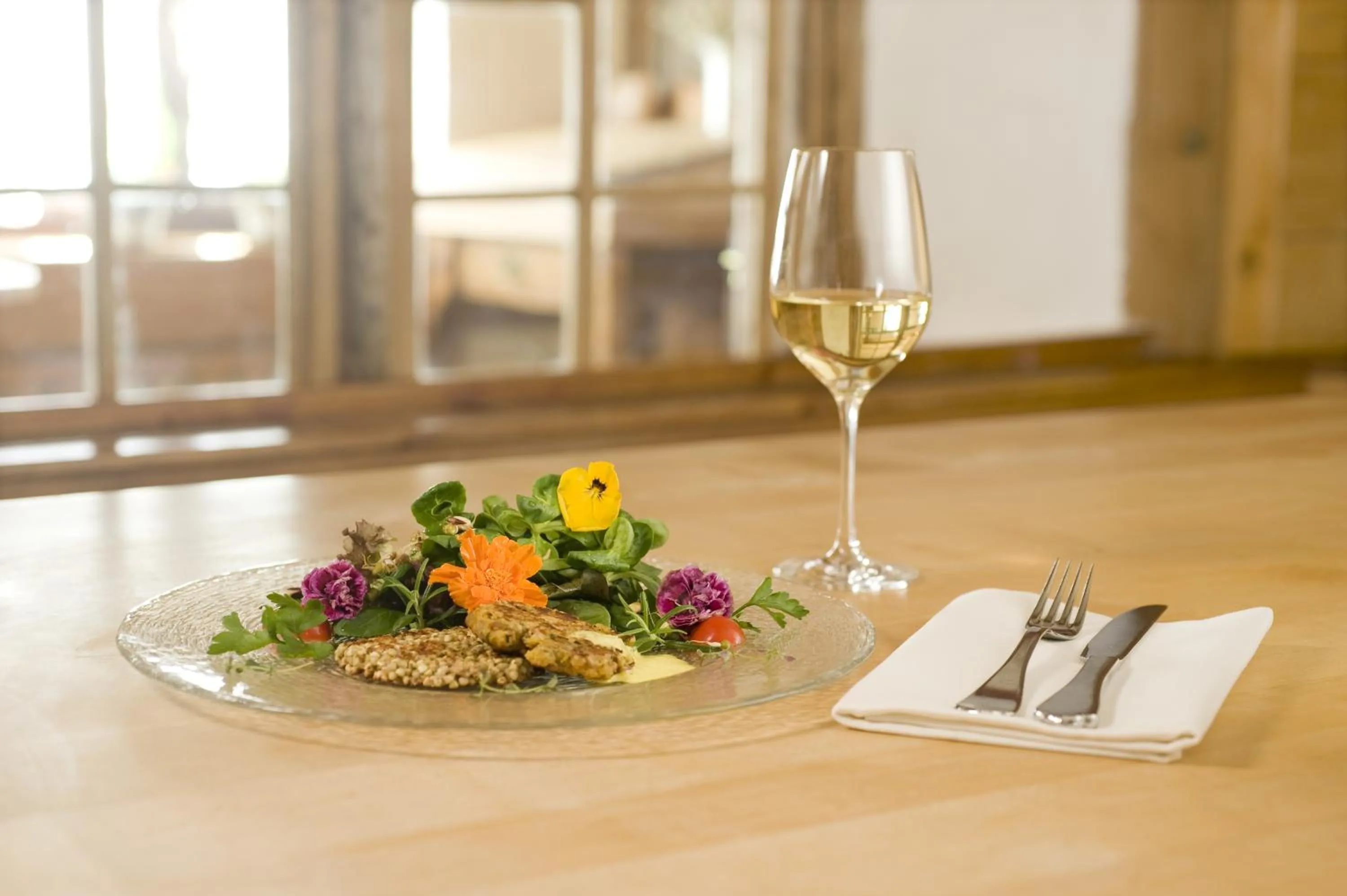 Food close-up in Biohotel Mattlihüs