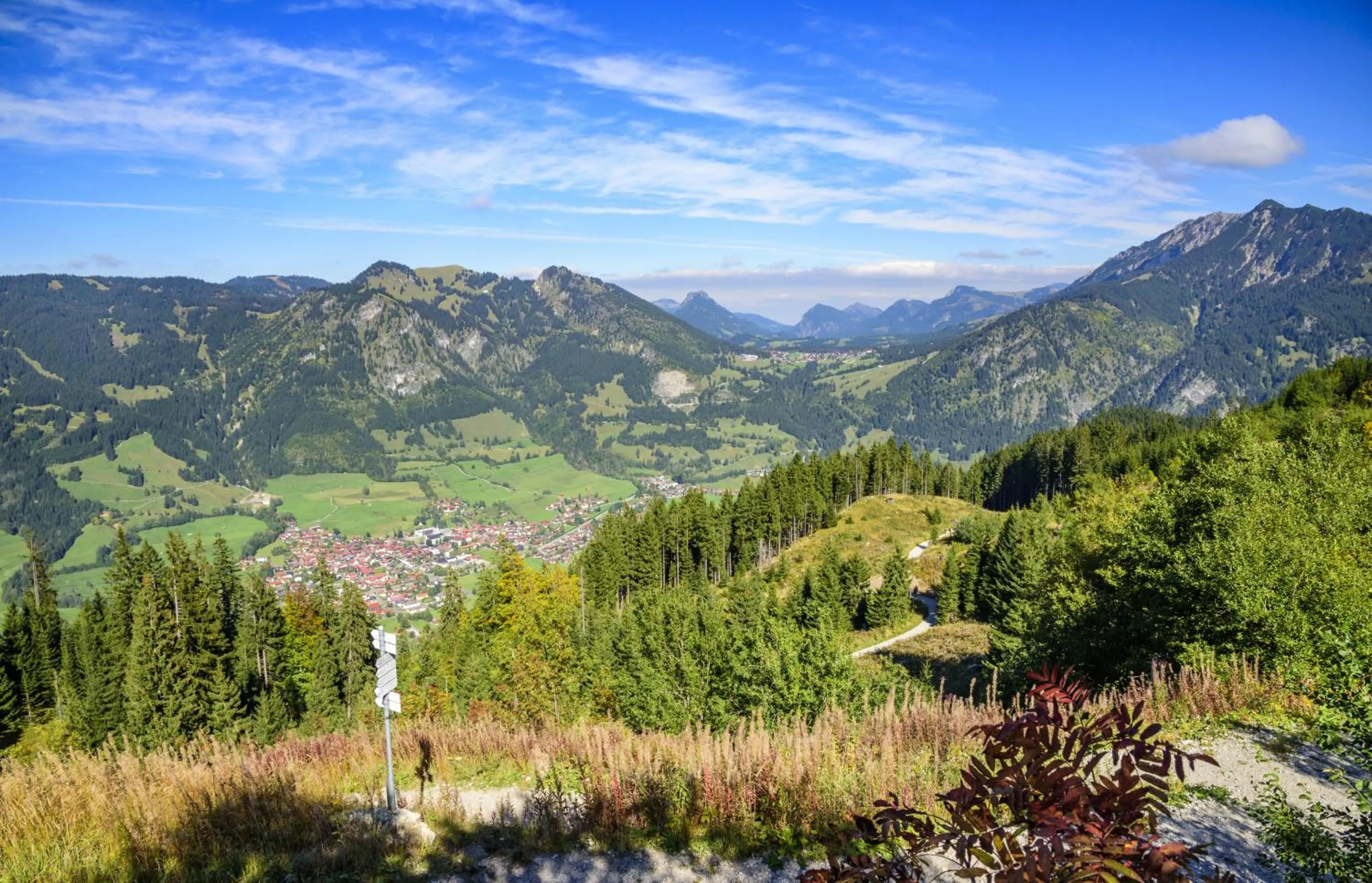 Natural landscape in Biohotel Mattlihüs
