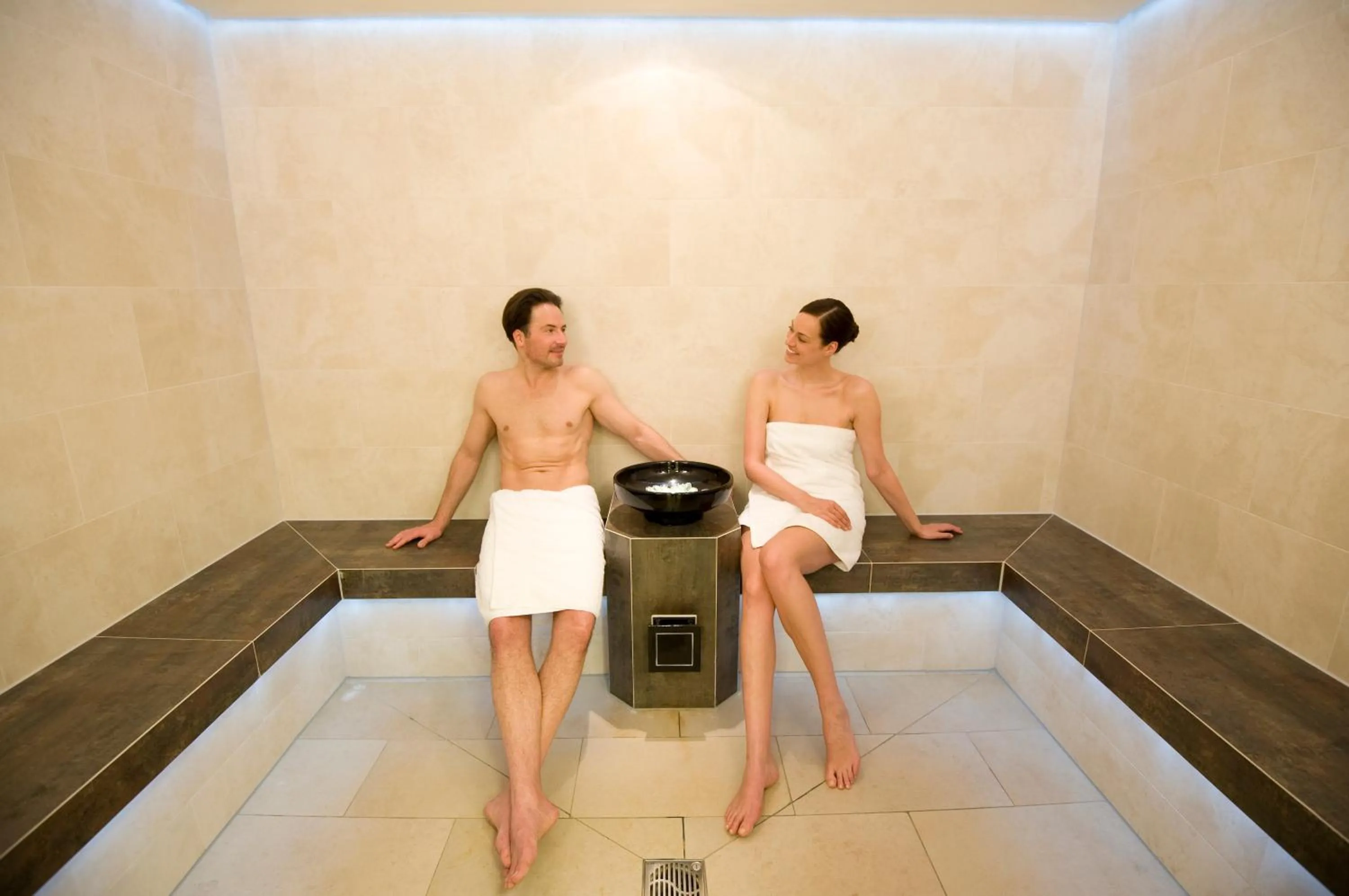 Spa and wellness centre/facilities in Biohotel Mattlihüs