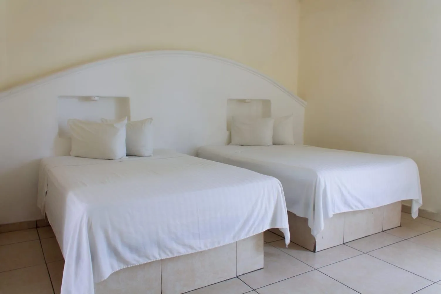 Bed in Hotel Vistamar