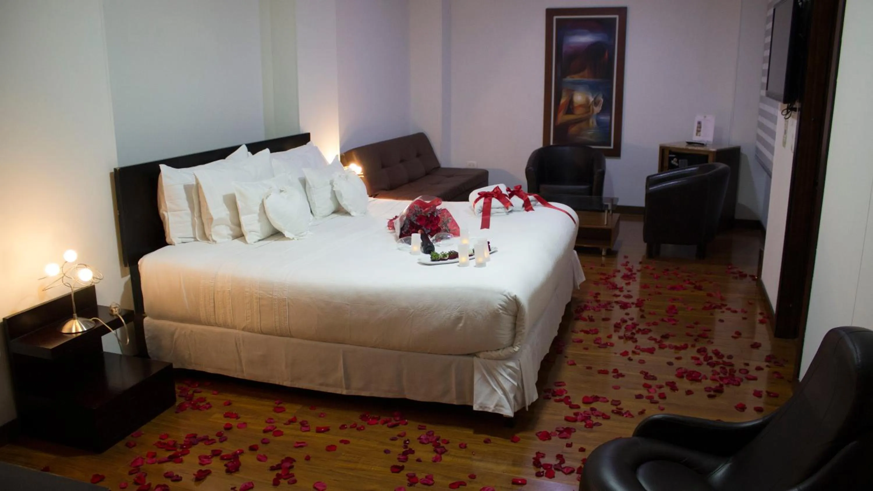 Bed in Hotel macao colombia