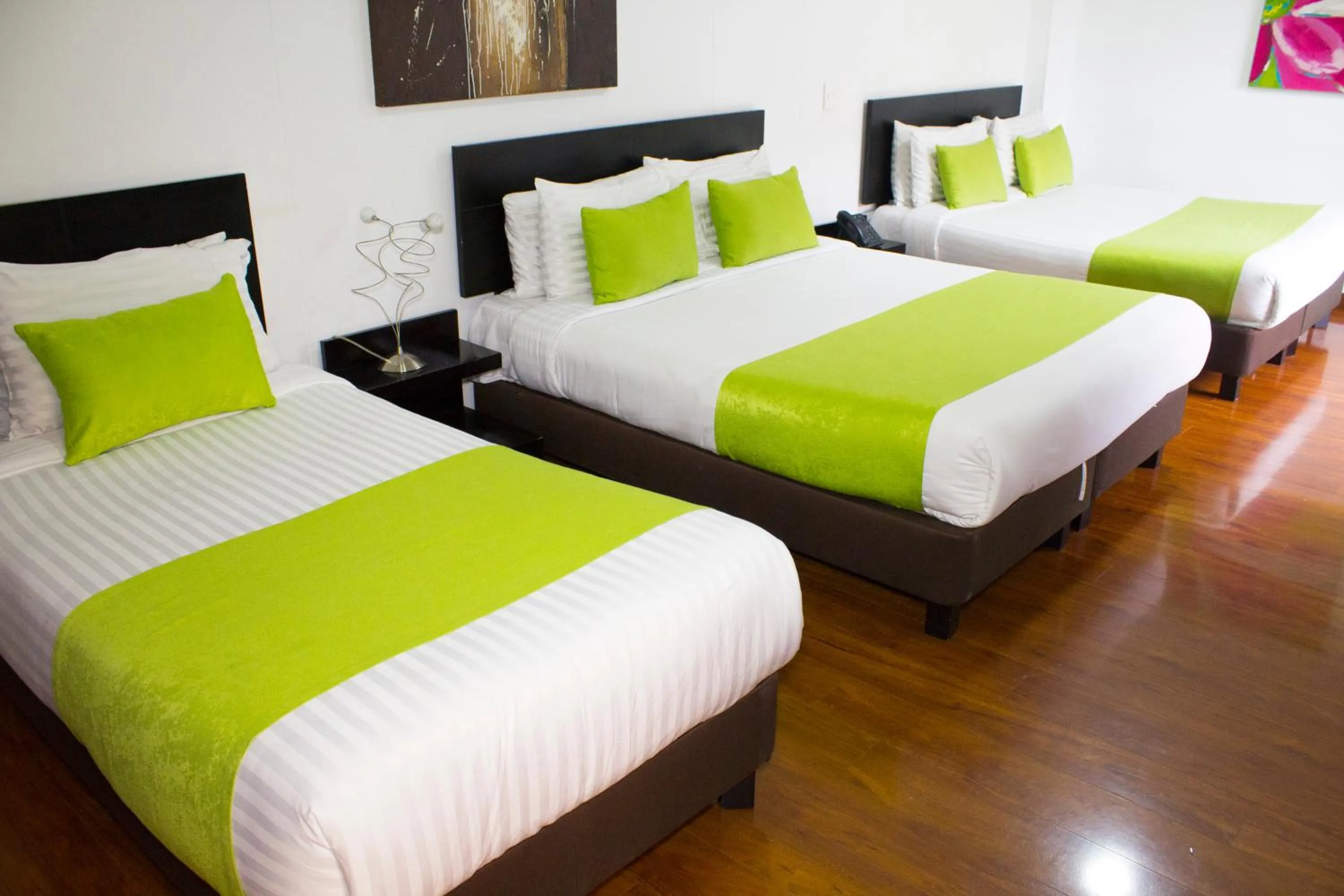 Bed in Hotel macao colombia