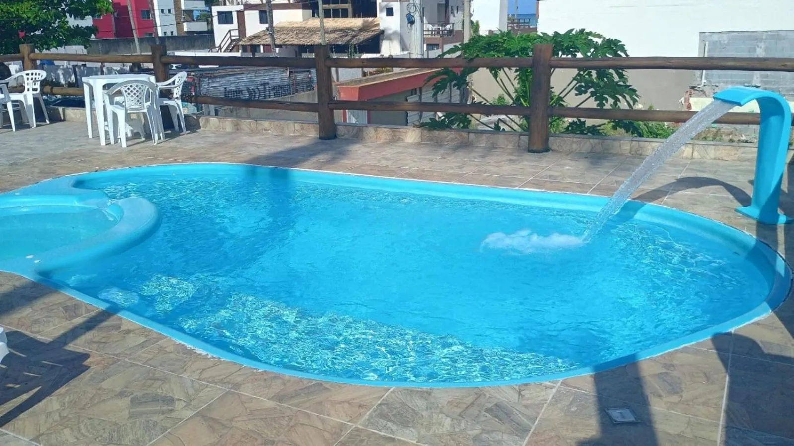 Pool view in Pousada castelo princesinha do Sul
