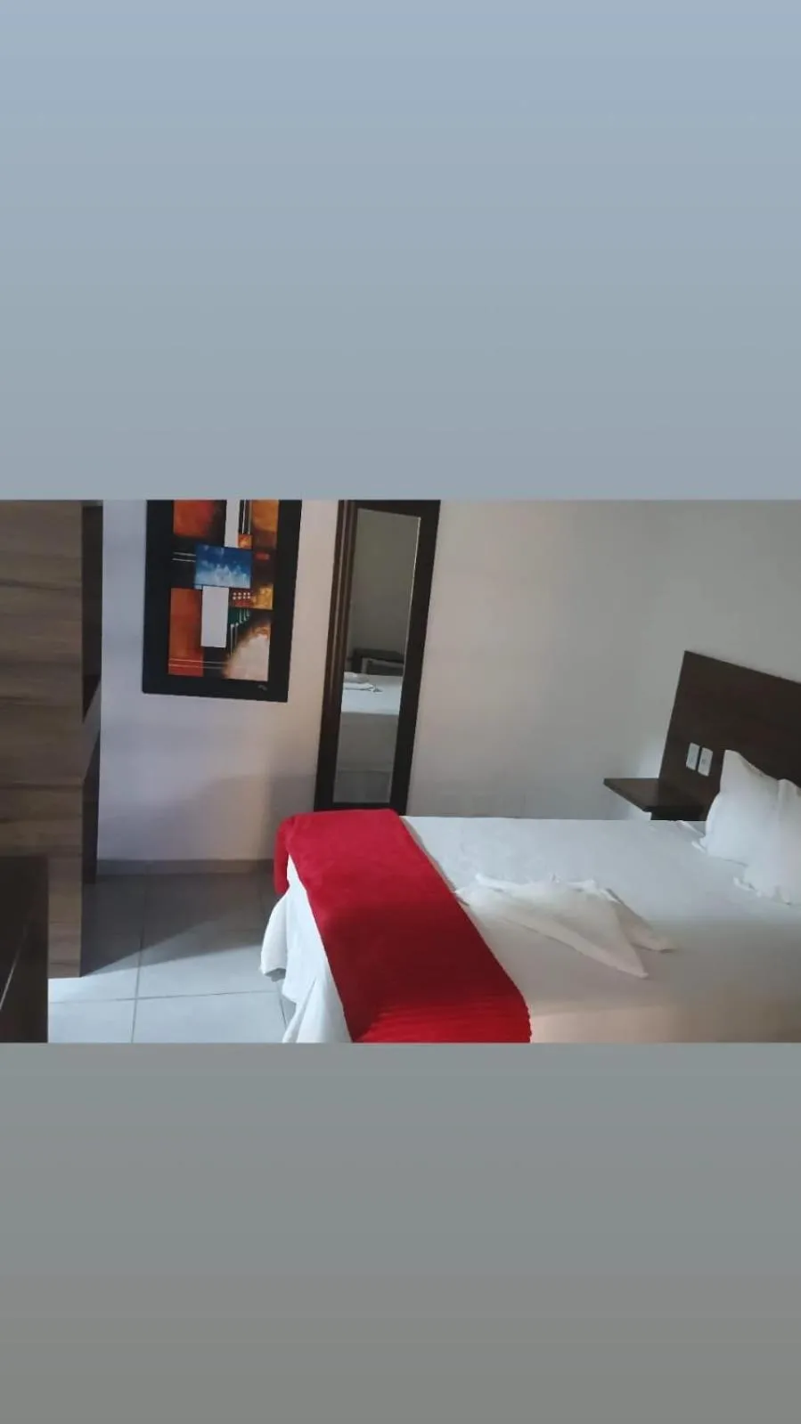 Bed in Pousada castelo princesinha do Sul