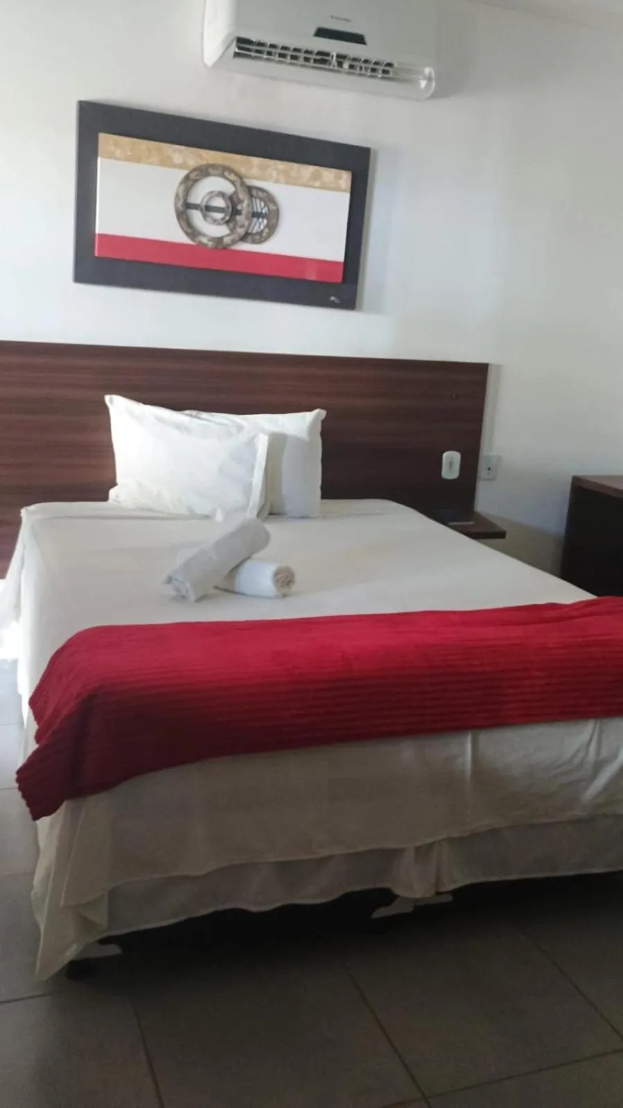Bed in Pousada castelo princesinha do Sul