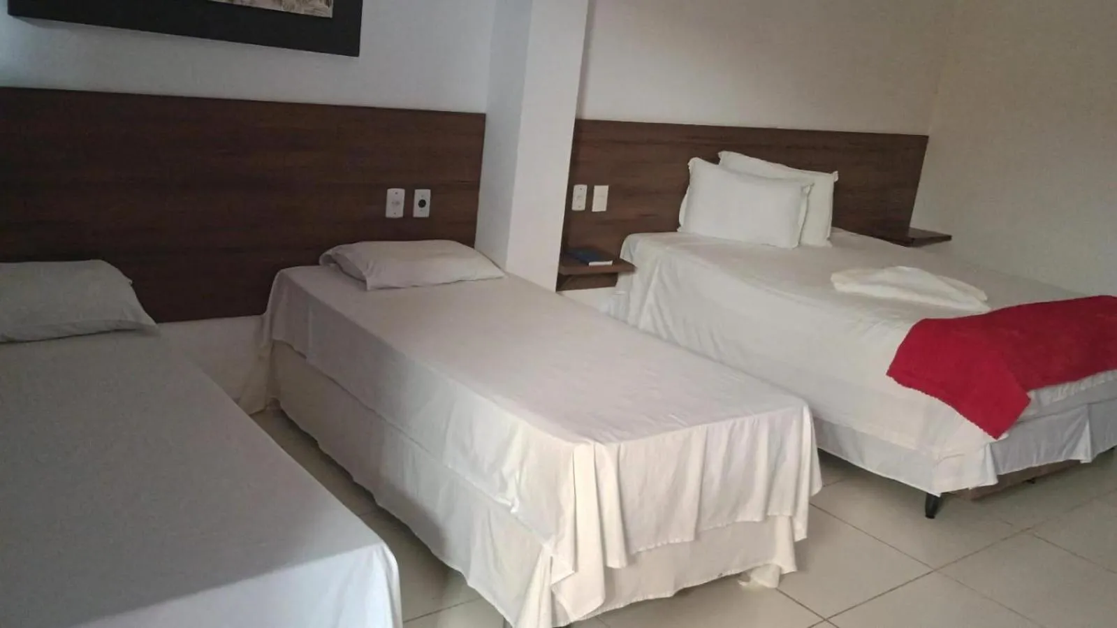 Bed in Pousada castelo princesinha do Sul
