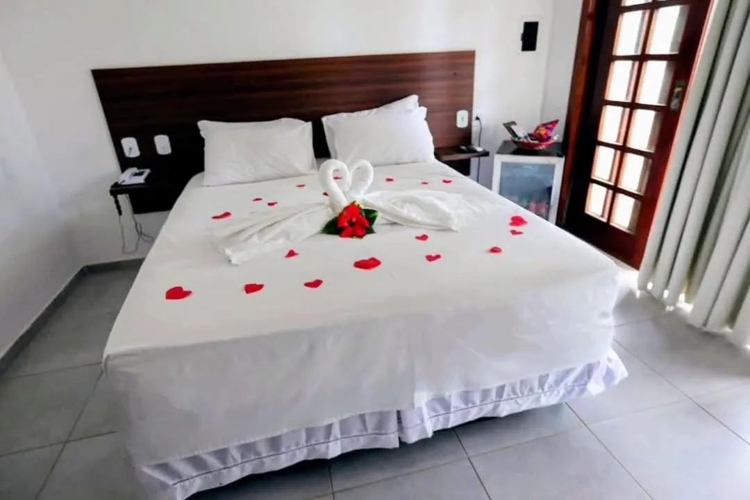 Bed in Pousada castelo princesinha do Sul