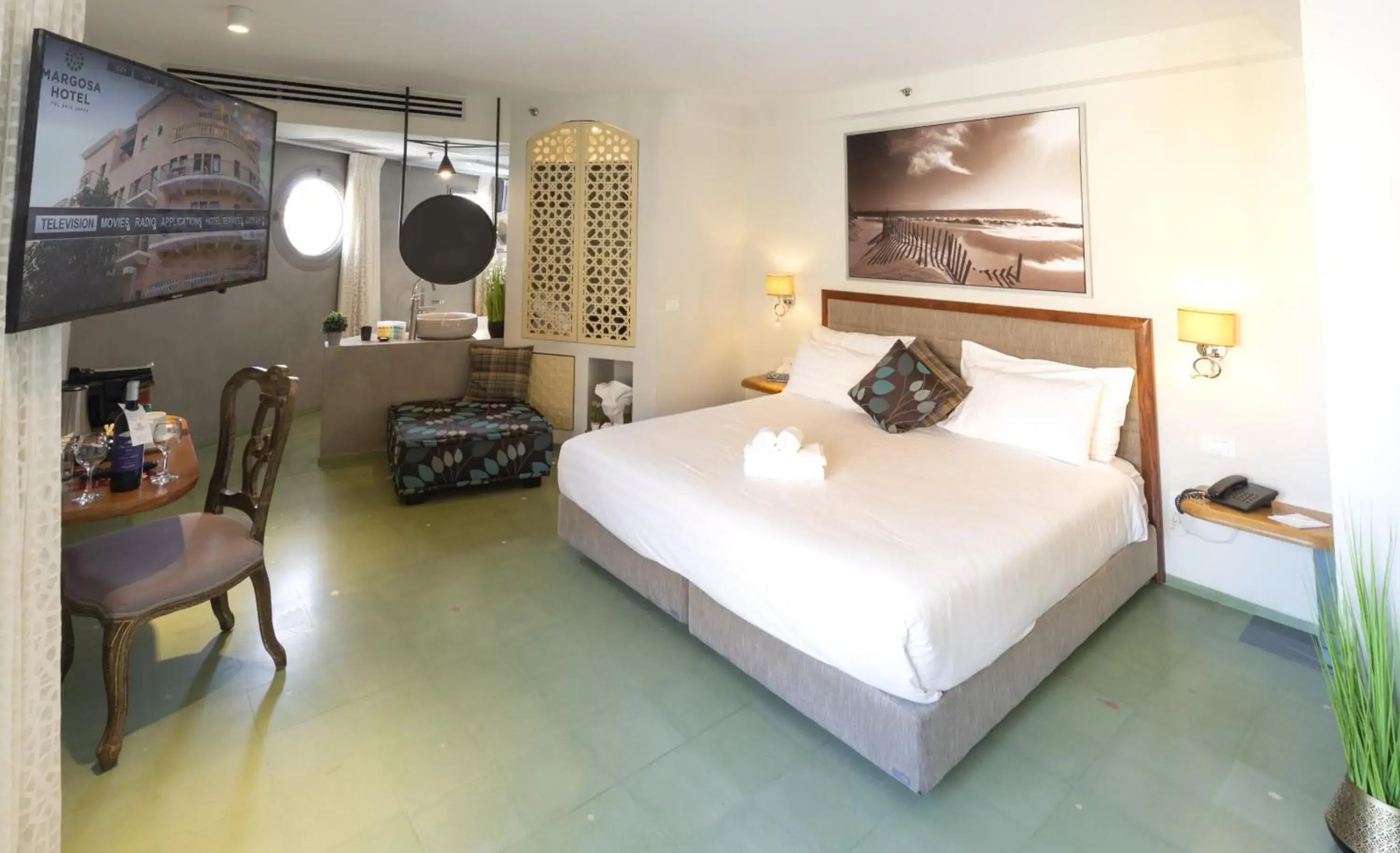 Bed in Margosa Boutique Hotel Tel-Aviv Jaffa Bed in Margosa Boutique Hotel Tel-Aviv Jaffa