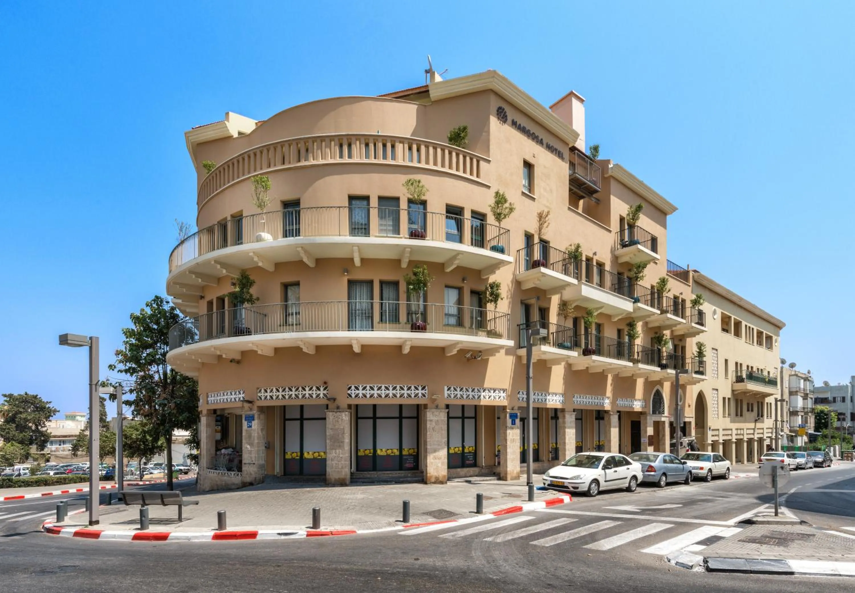 Property building in Margosa Boutique Hotel Tel-Aviv Jaffa