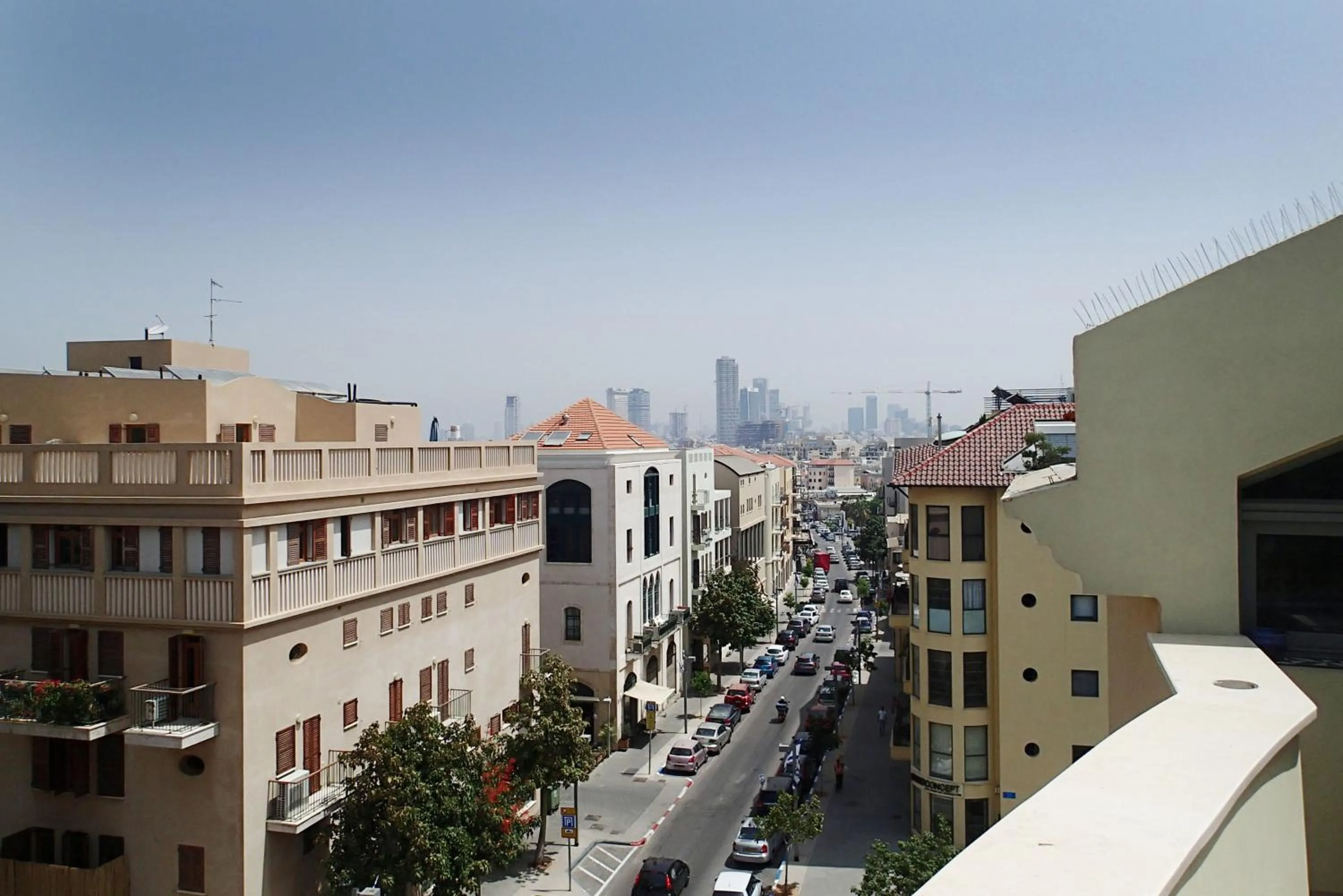 Balcony/Terrace in Margosa Boutique Hotel Tel-Aviv Jaffa