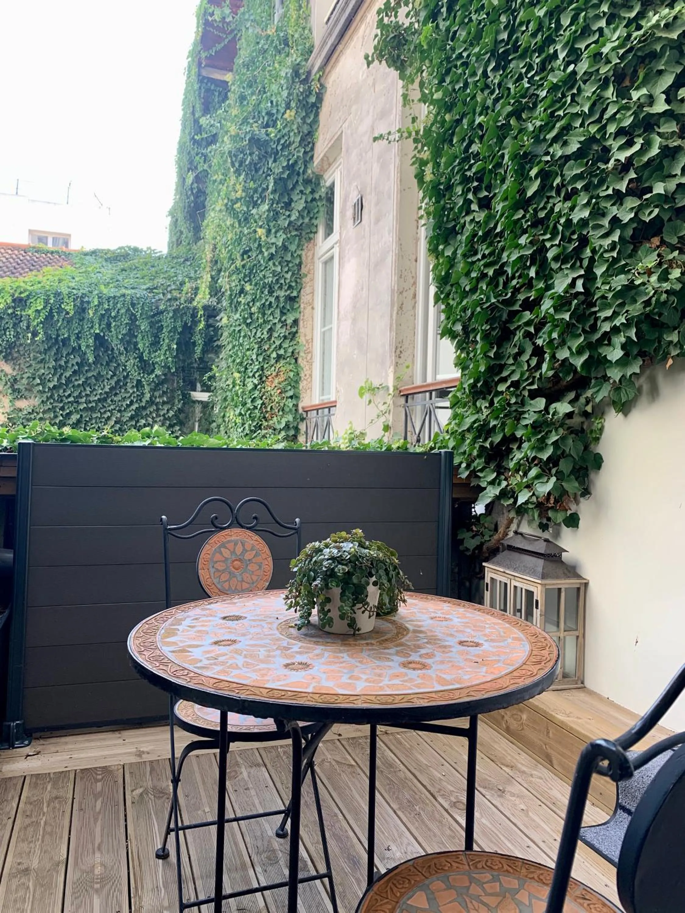 Balcony/Terrace in Hôtel des Beaux Arts