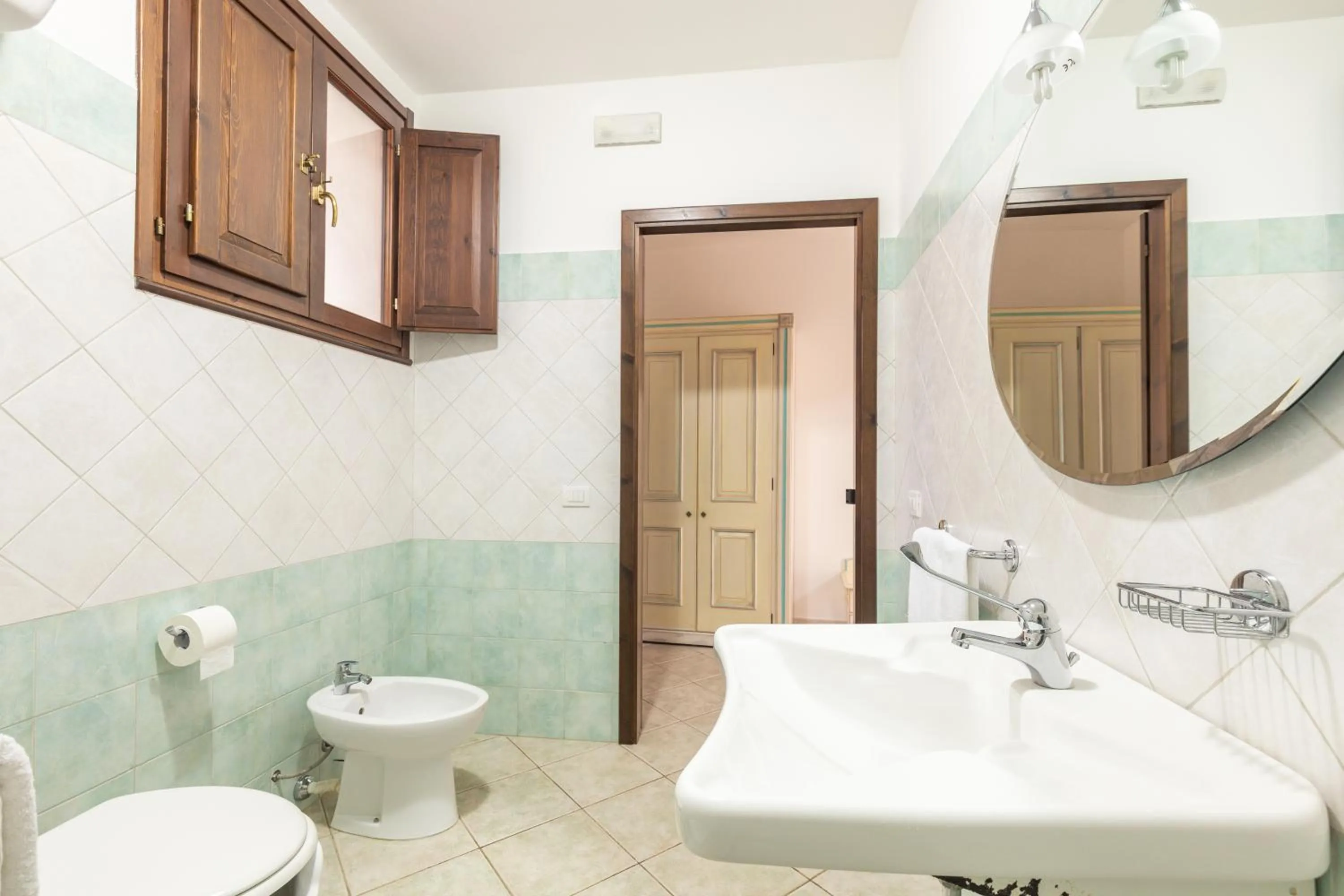 Bathroom in Hotel Genna 'e Masoni