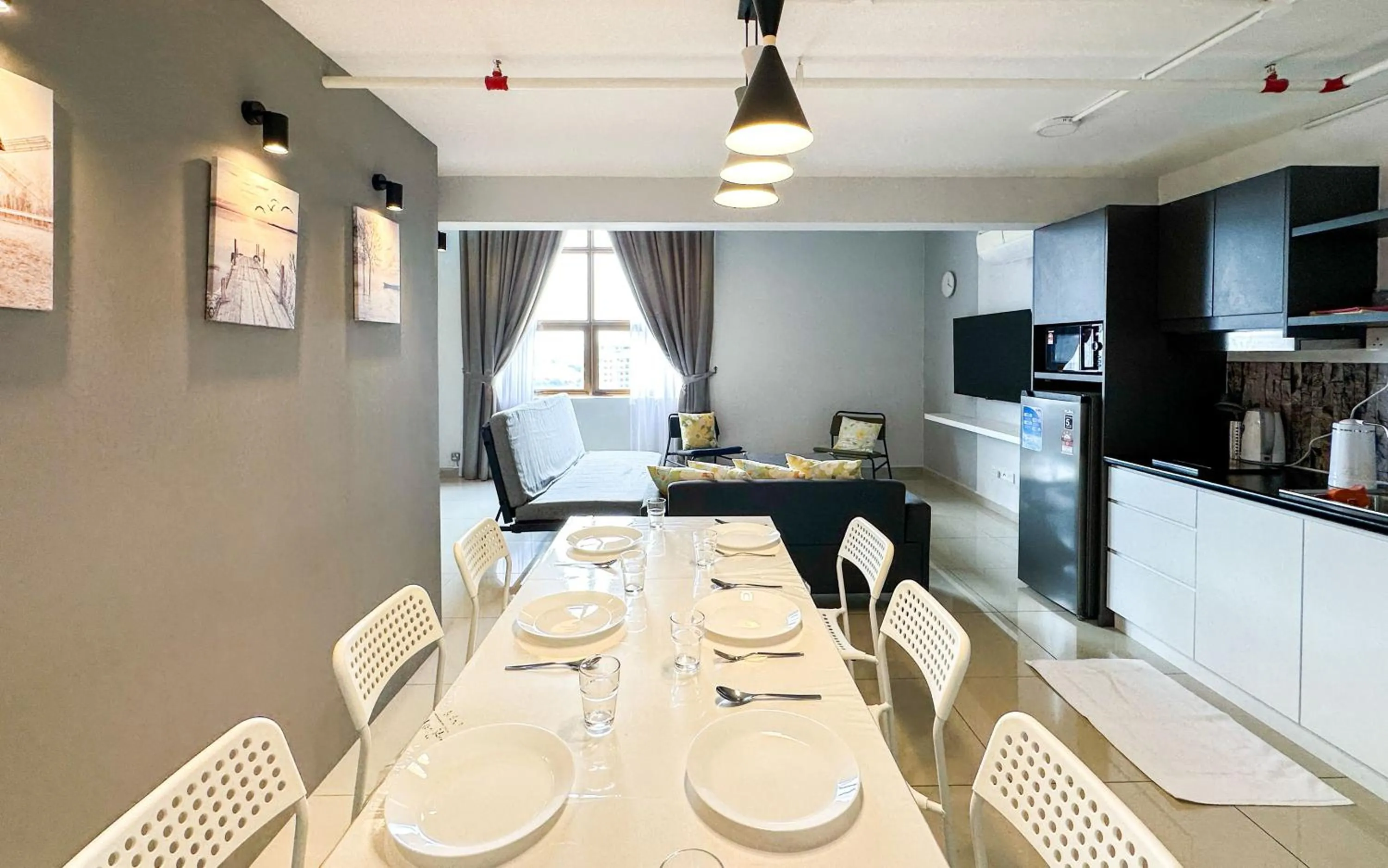 Kitchen or kitchenette in Pinnacle Kelana Jaya by Airhost