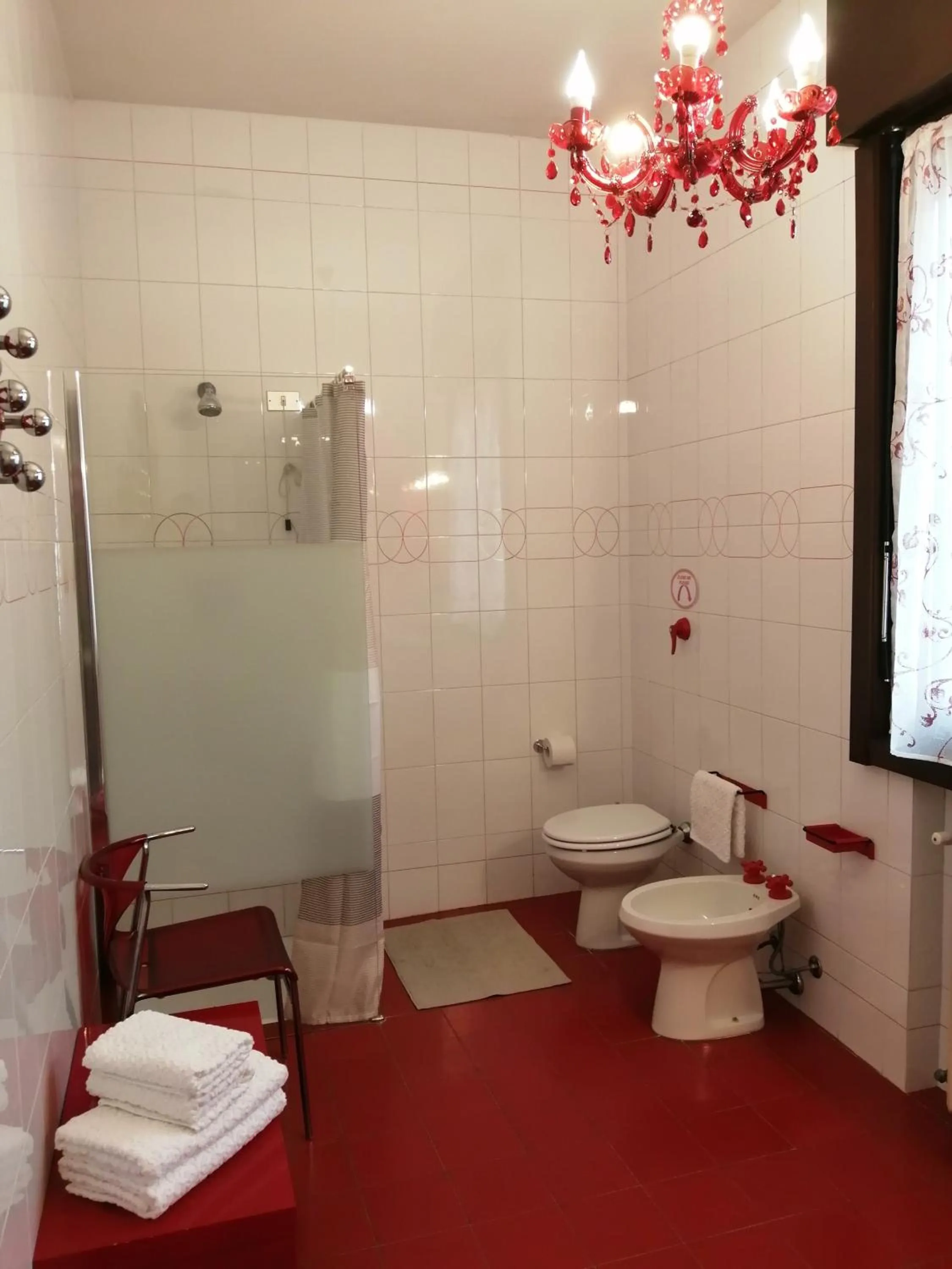 Bathroom in B&B Casa Silingardi