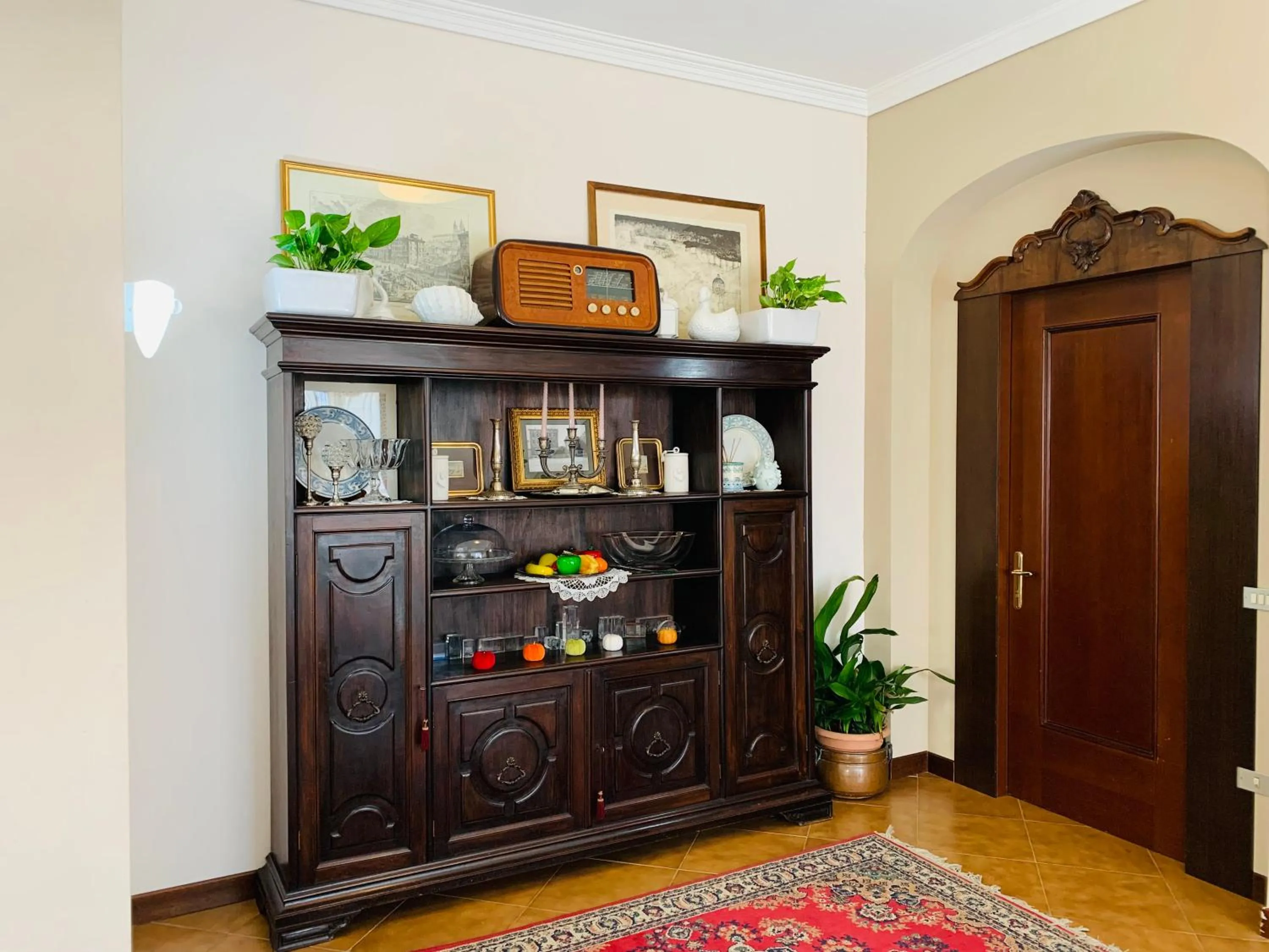Living room in B&B Casa Silingardi