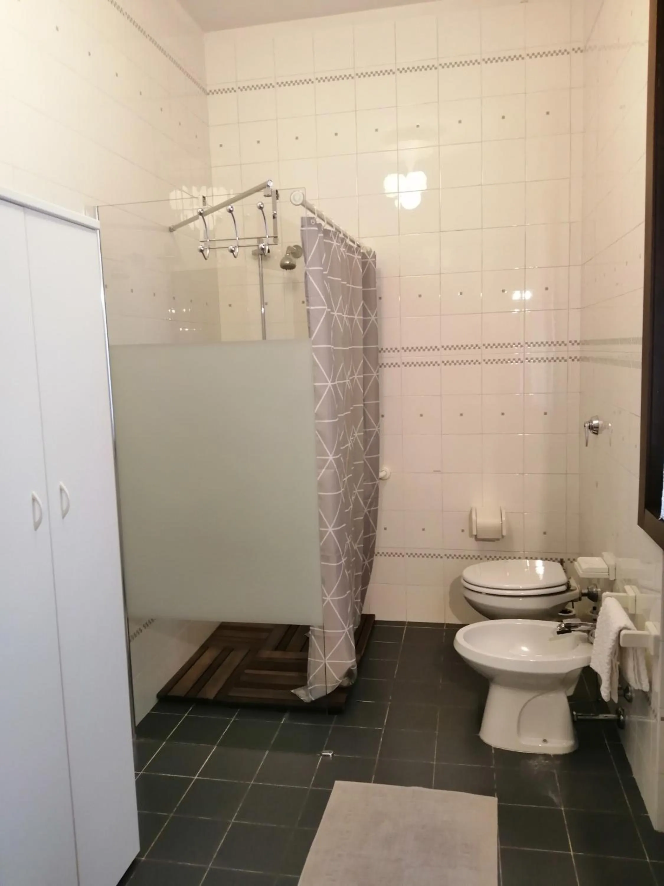 Bathroom in B&B Casa Silingardi