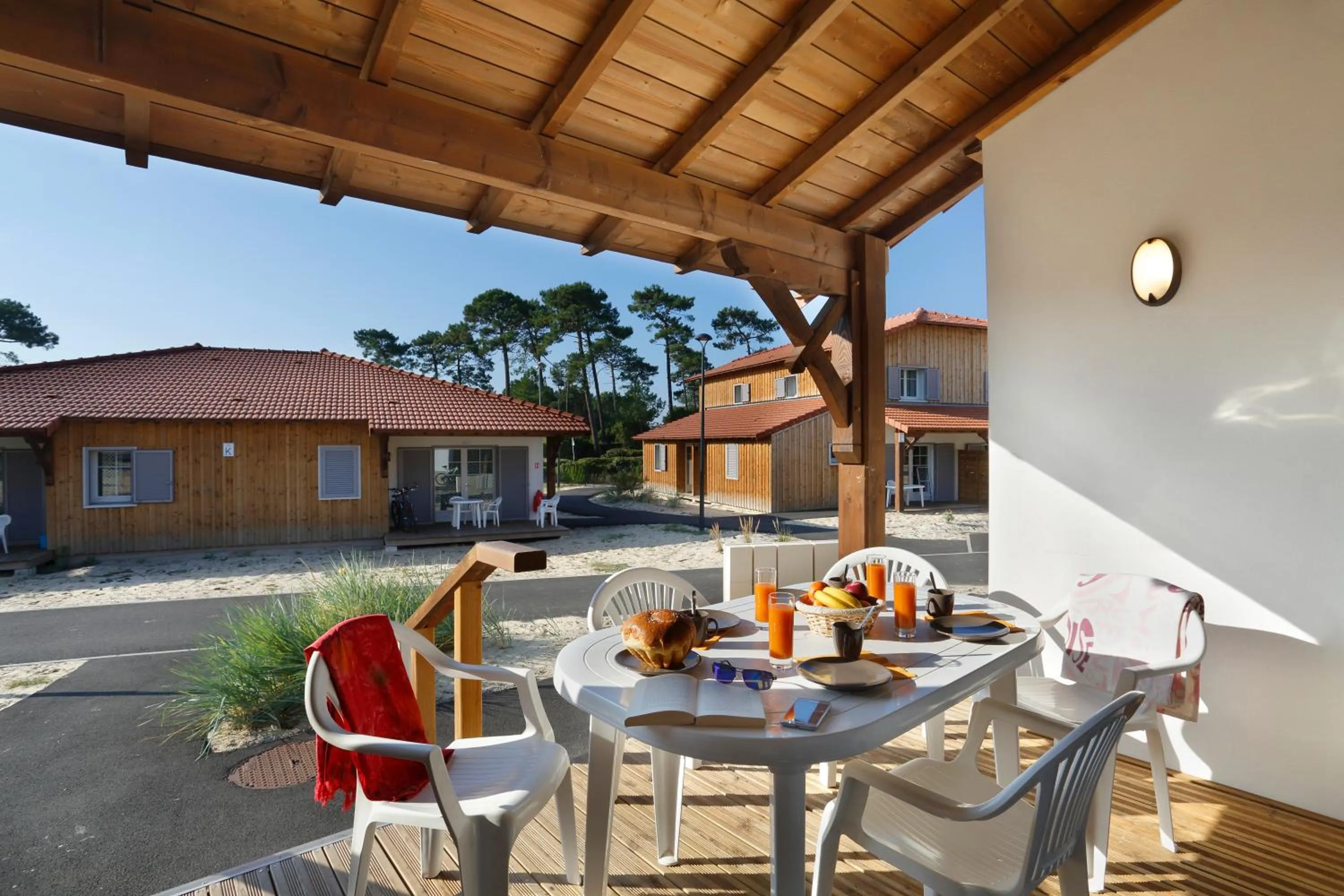 Balcony/Terrace in Résidence Néméa le Domaine des Dunes