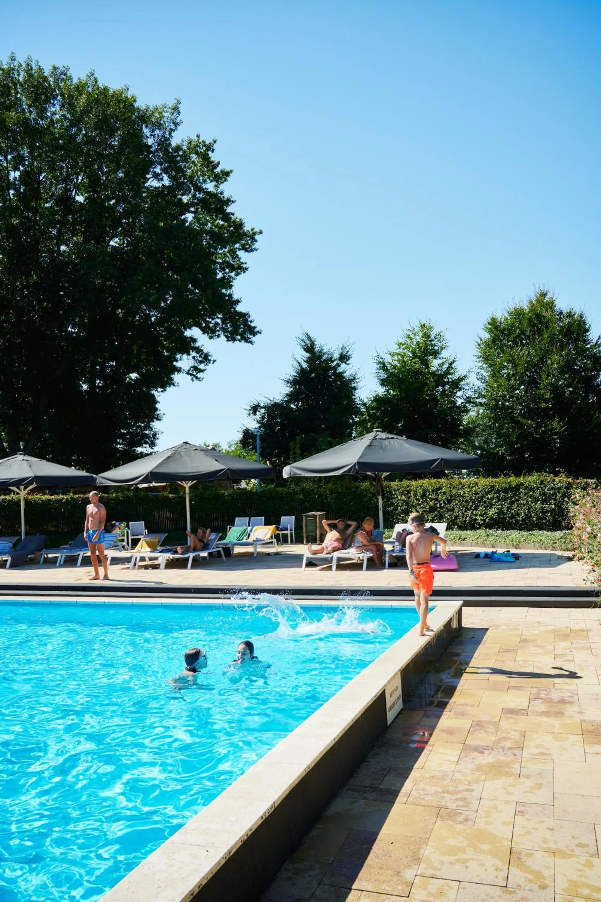 Swimming pool in Sandberghe - Een plek om te verdwalen
