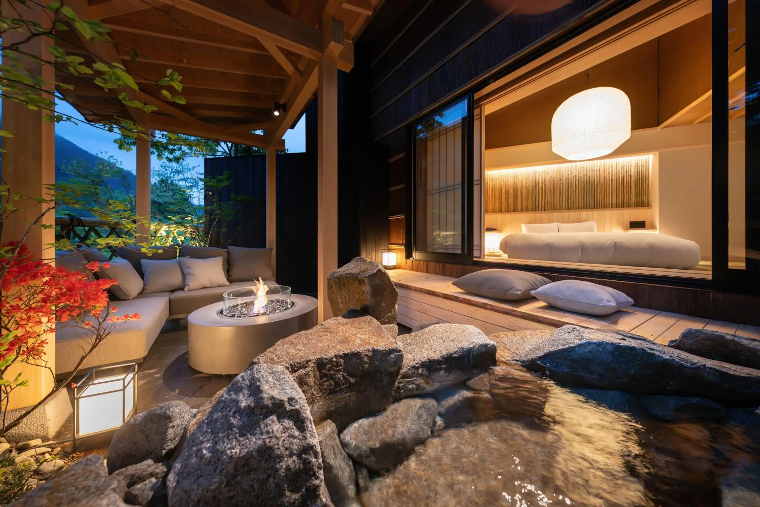 Natural landscape, Bed in Nazuna Hakone Miyanosita