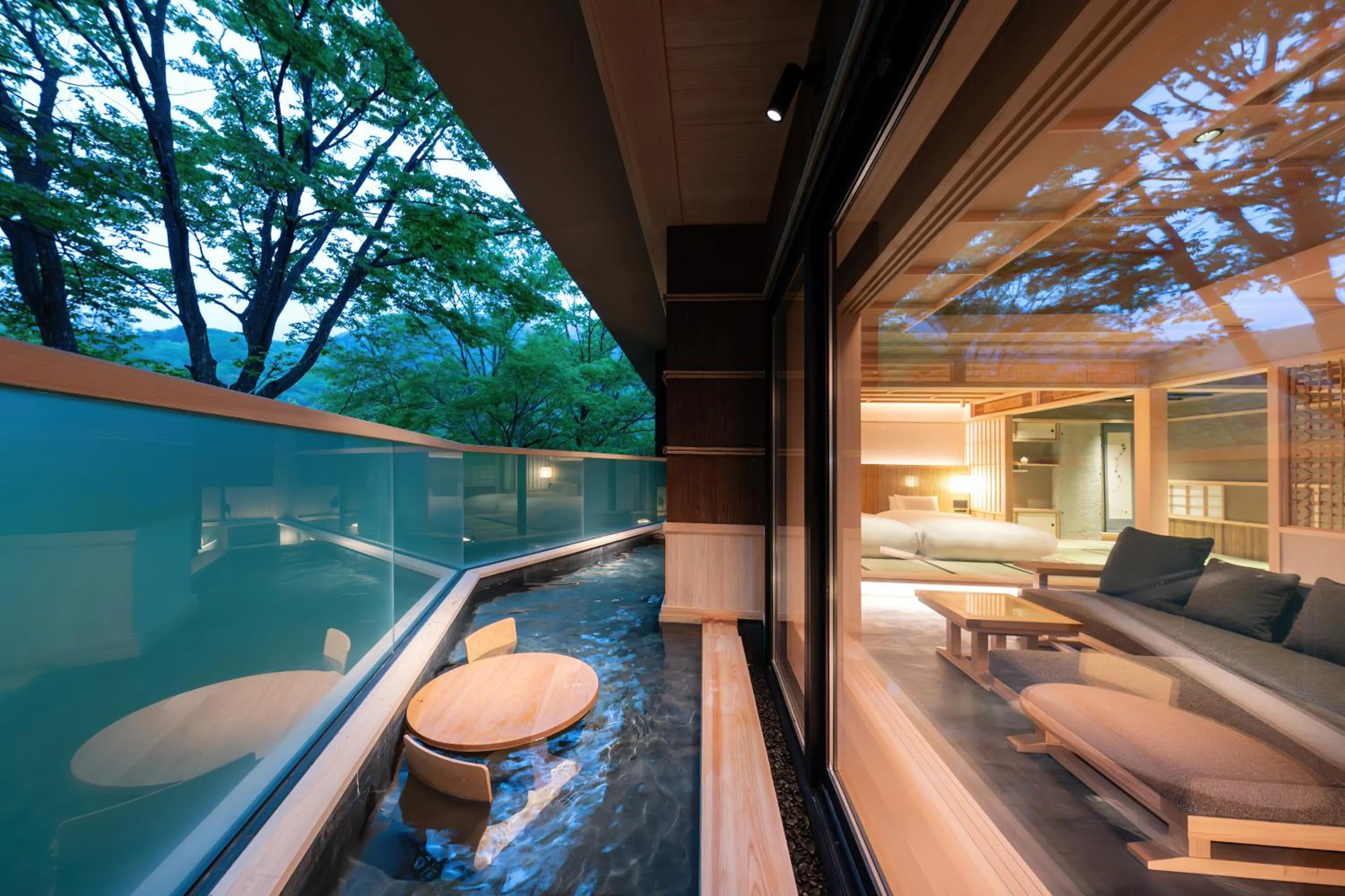 Hot Spring Bath in Nazuna Hakone Miyanosita