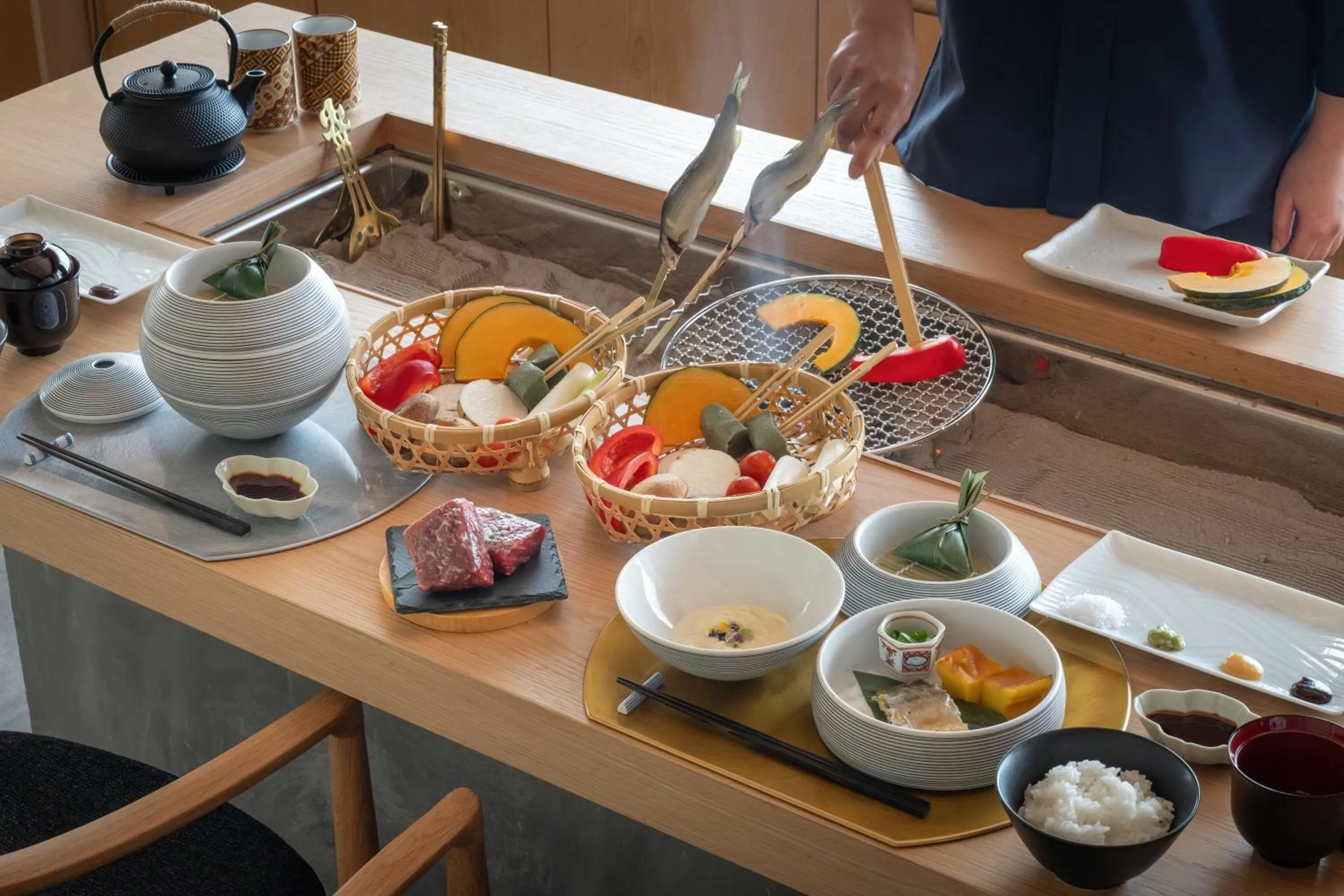 Breakfast in Nazuna Hakone Miyanosita